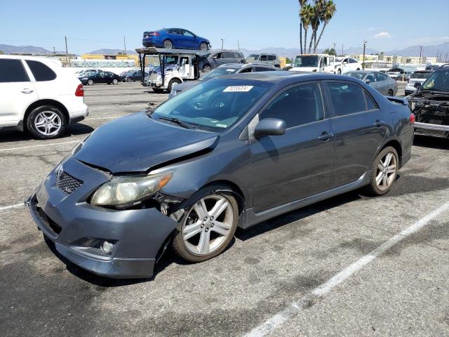 TOYOTA COROLLA XR 2009 1nxbe40e99z032539