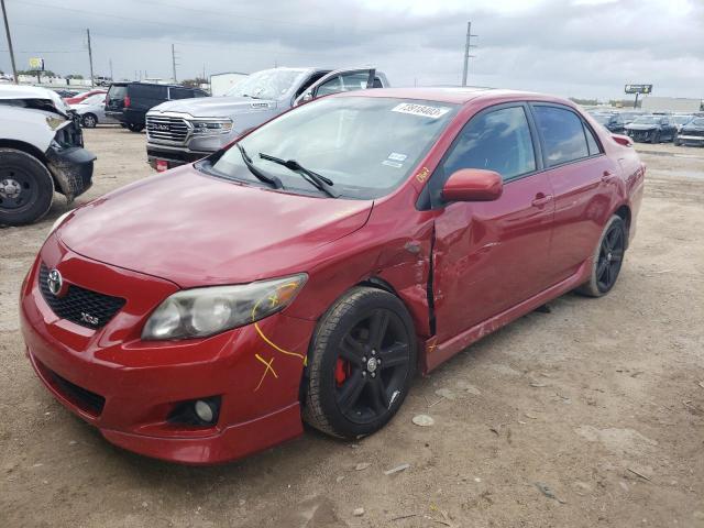 TOYOTA COROLLA 2009 1nxbe40e99z077626