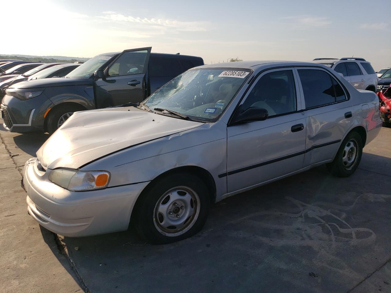 TOYOTA COROLLA 2000 1nxbr12e0yz401142