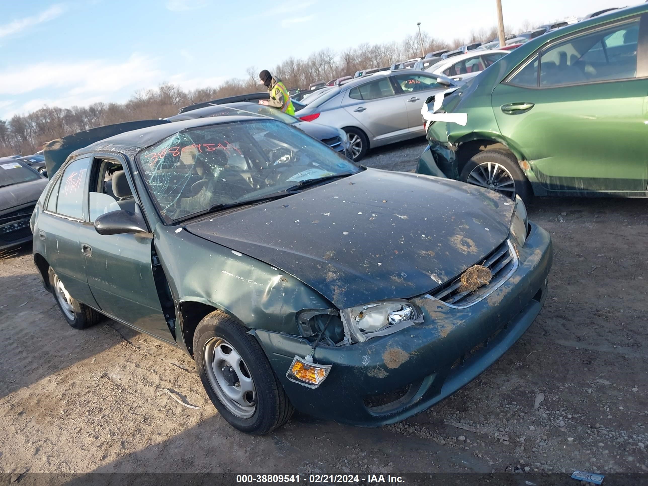 TOYOTA COROLLA 2001 1nxbr12e11z476518