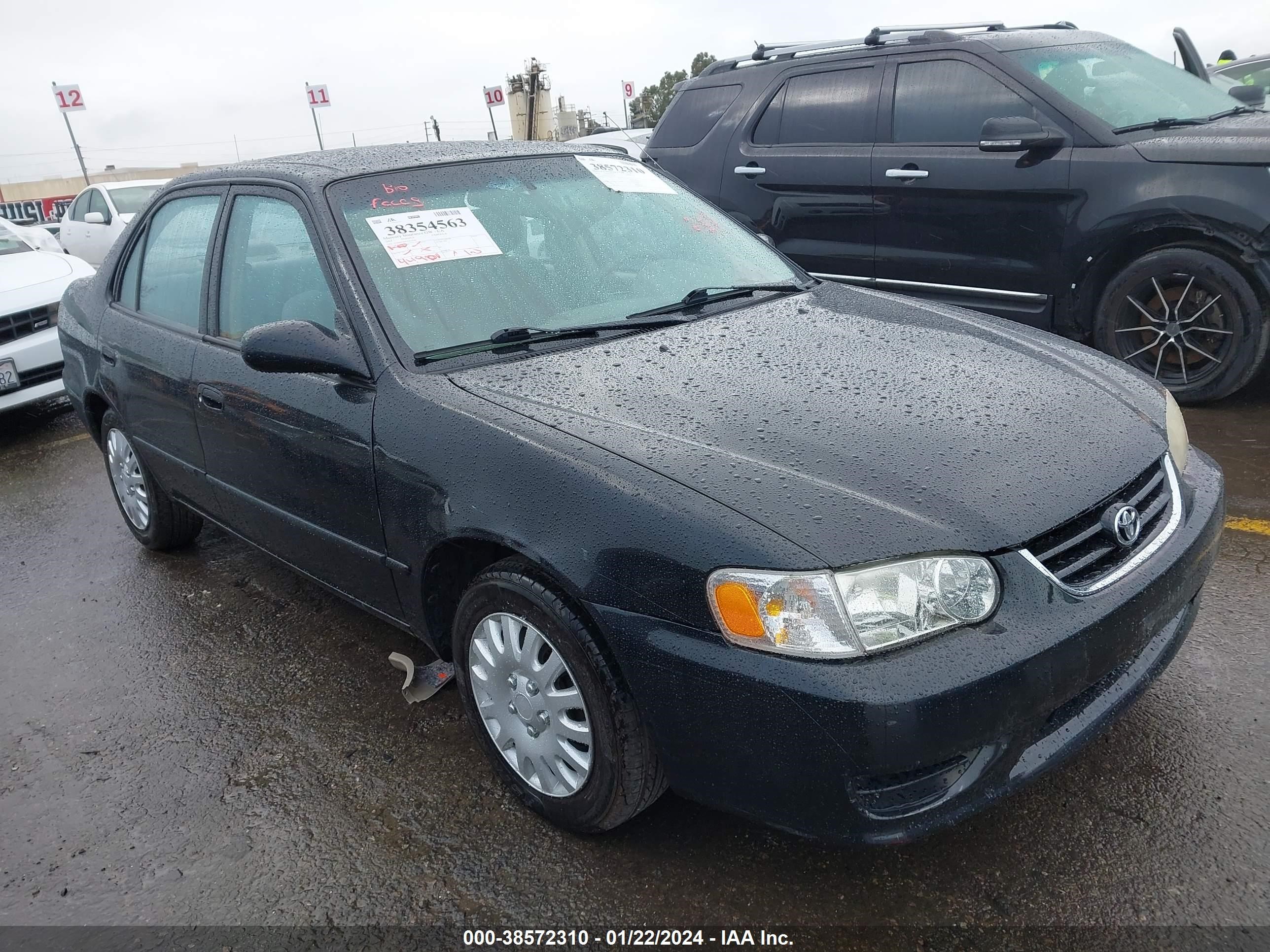 TOYOTA COROLLA 2001 1nxbr12e11z547345