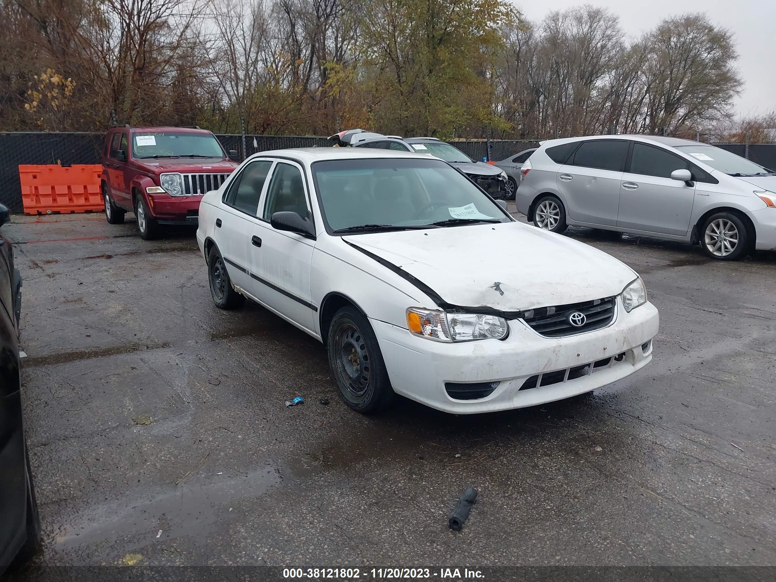 TOYOTA COROLLA 2001 1nxbr12e11z549547