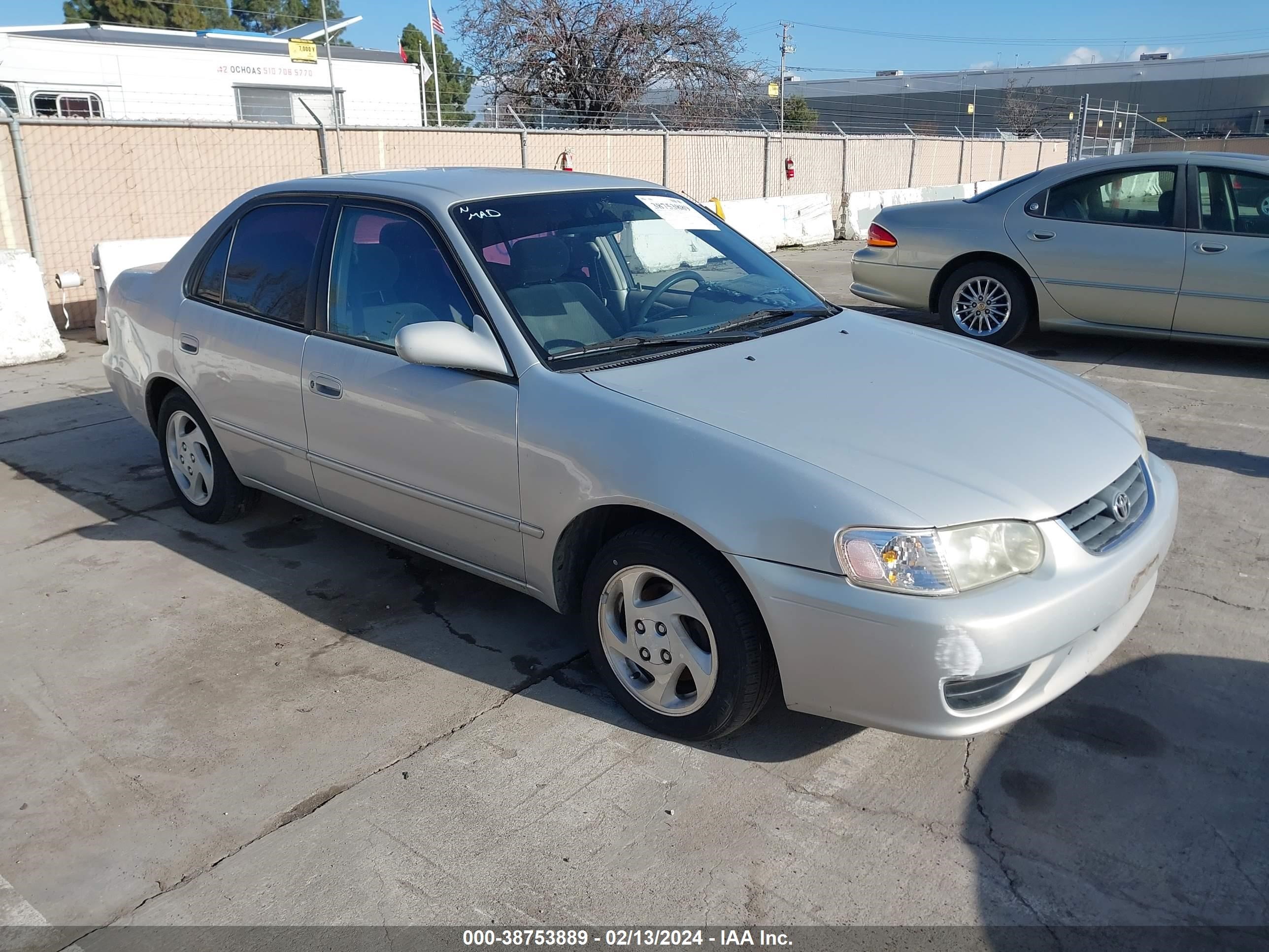 TOYOTA COROLLA 2002 1nxbr12e12z616147