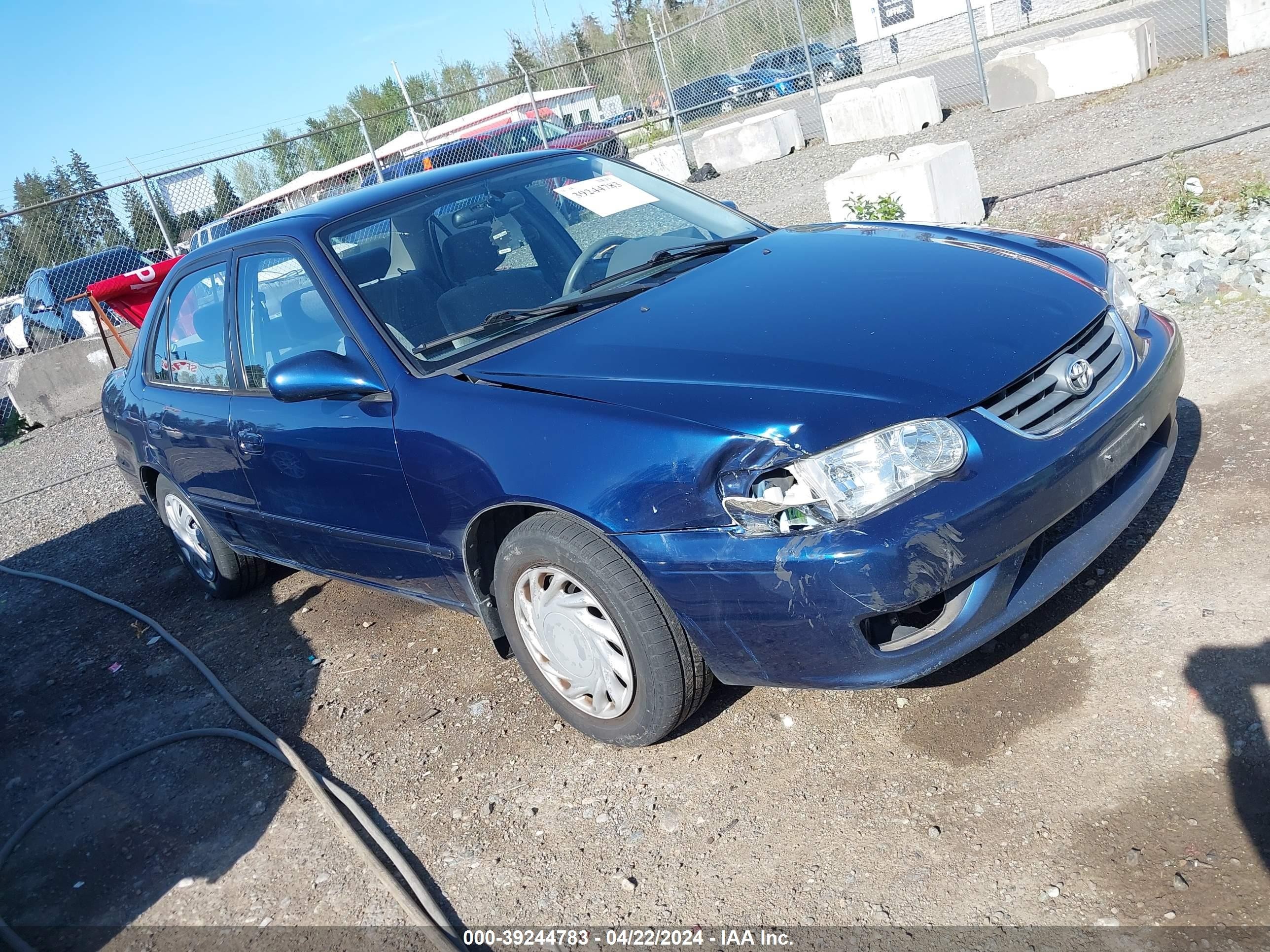 TOYOTA COROLLA 2002 1nxbr12e12z625396