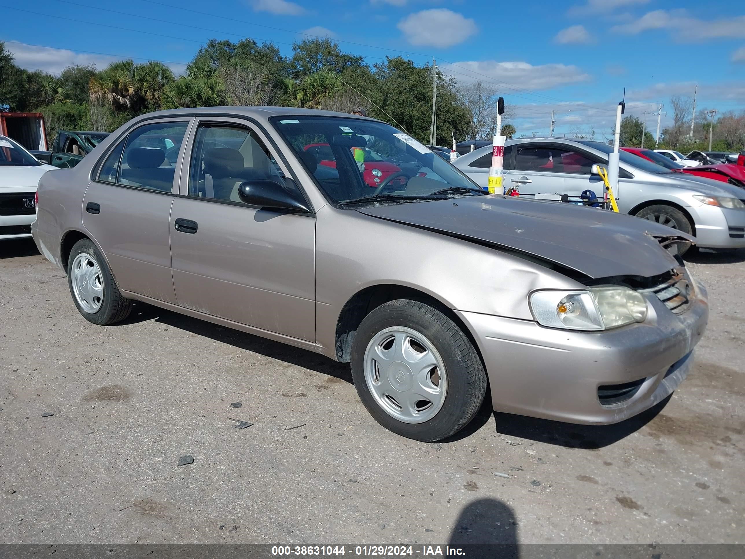 TOYOTA COROLLA 2002 1nxbr12e12z635524