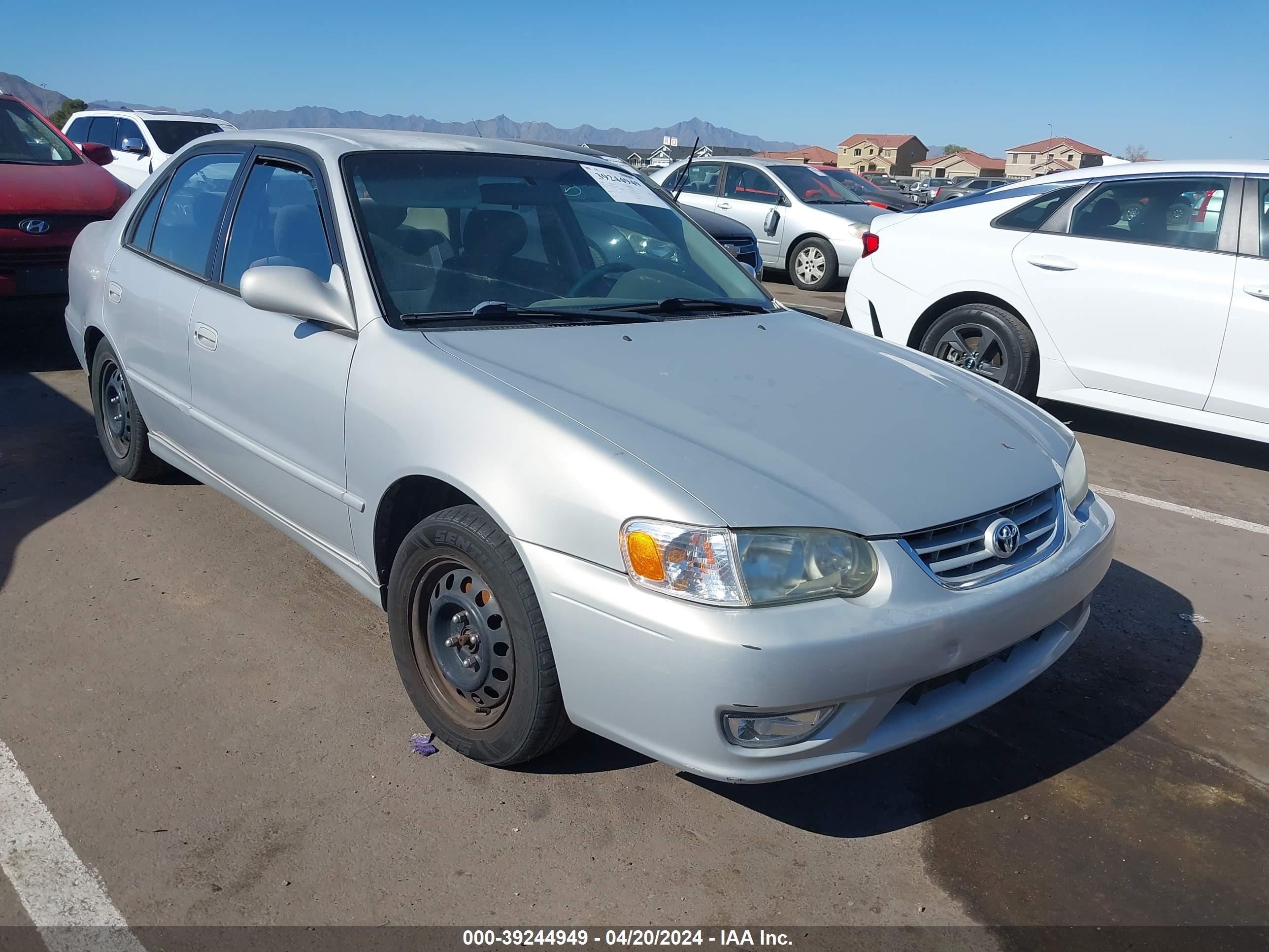 TOYOTA COROLLA 2002 1nxbr12e12z641484