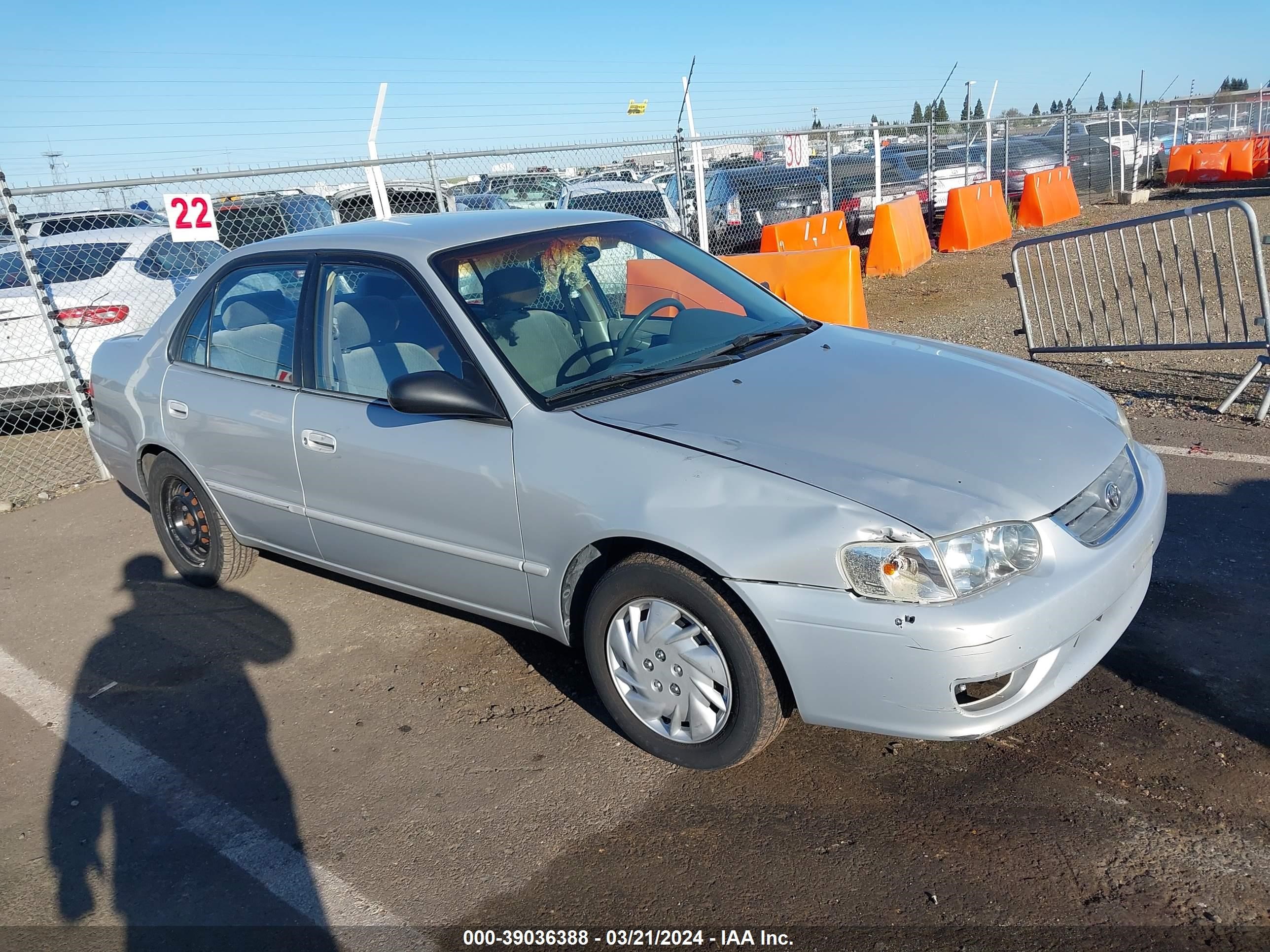 TOYOTA COROLLA 2002 1nxbr12e22z616755