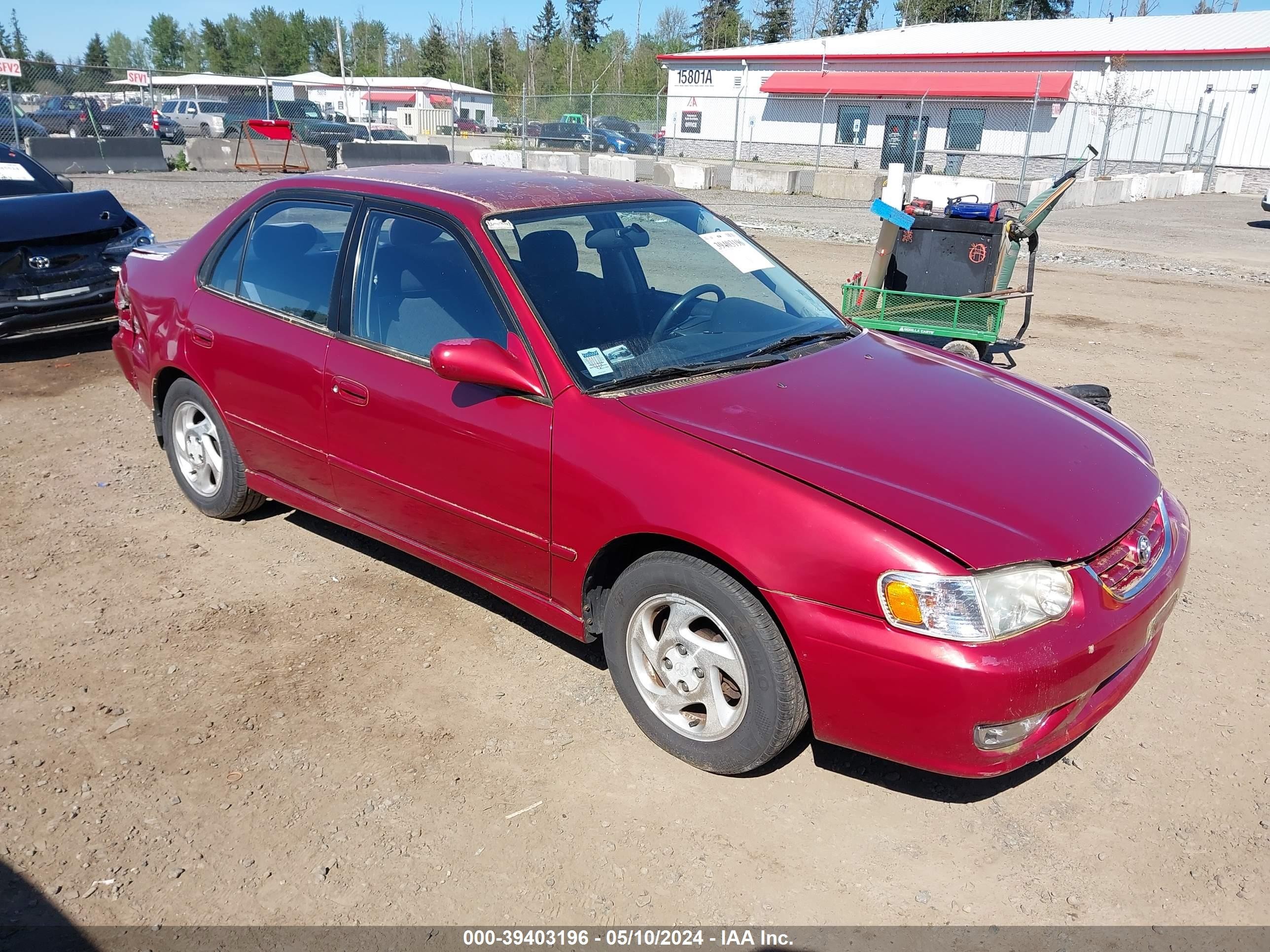 TOYOTA COROLLA 2001 1nxbr12e31z534712