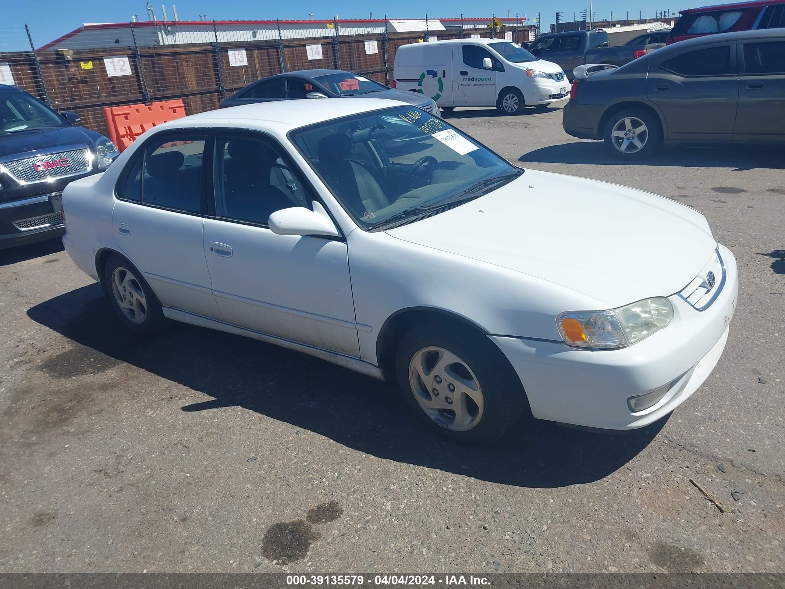 TOYOTA COROLLA 2002 1nxbr12e32z572345