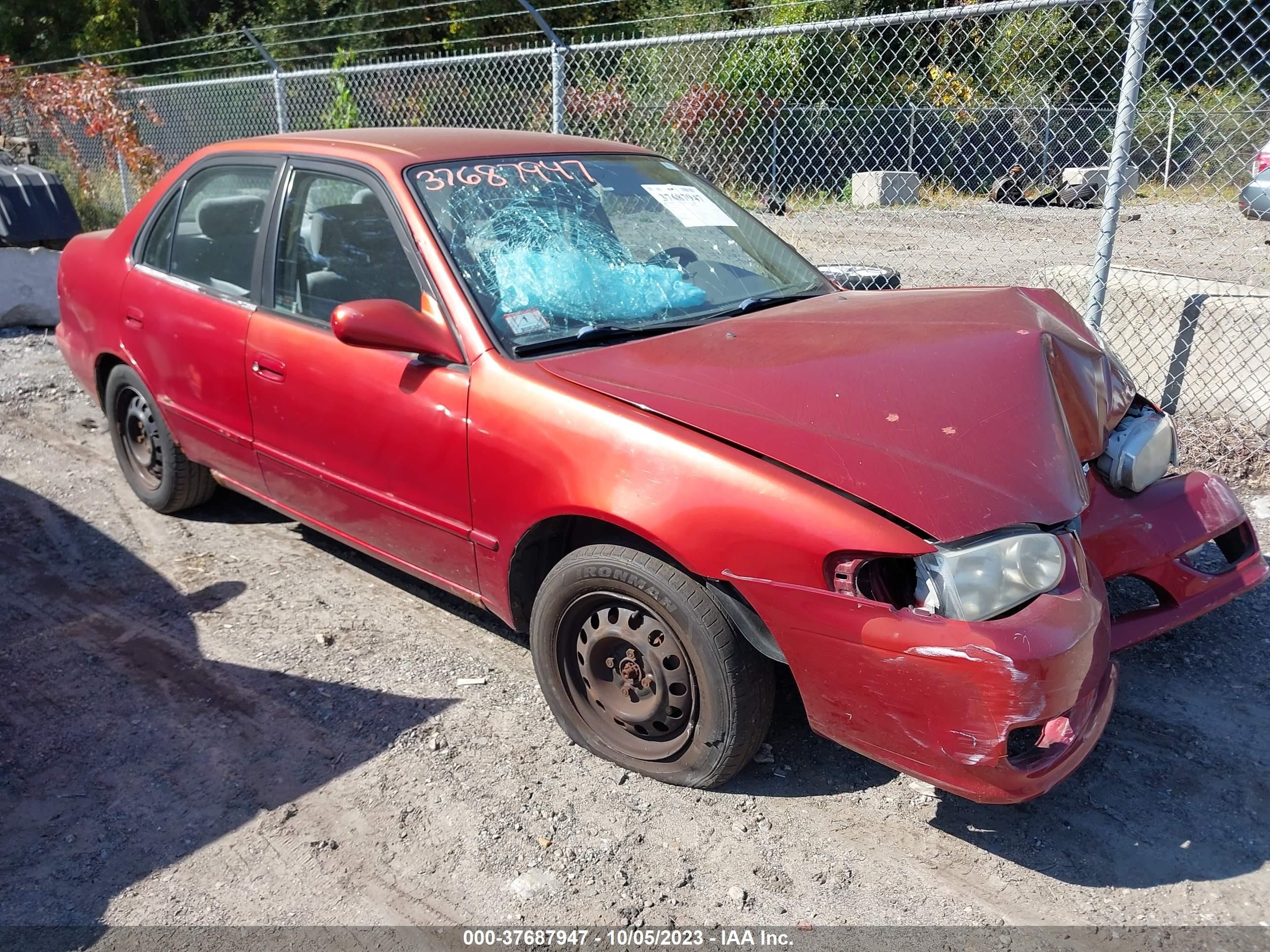 TOYOTA COROLLA 2001 1nxbr12e41z448230