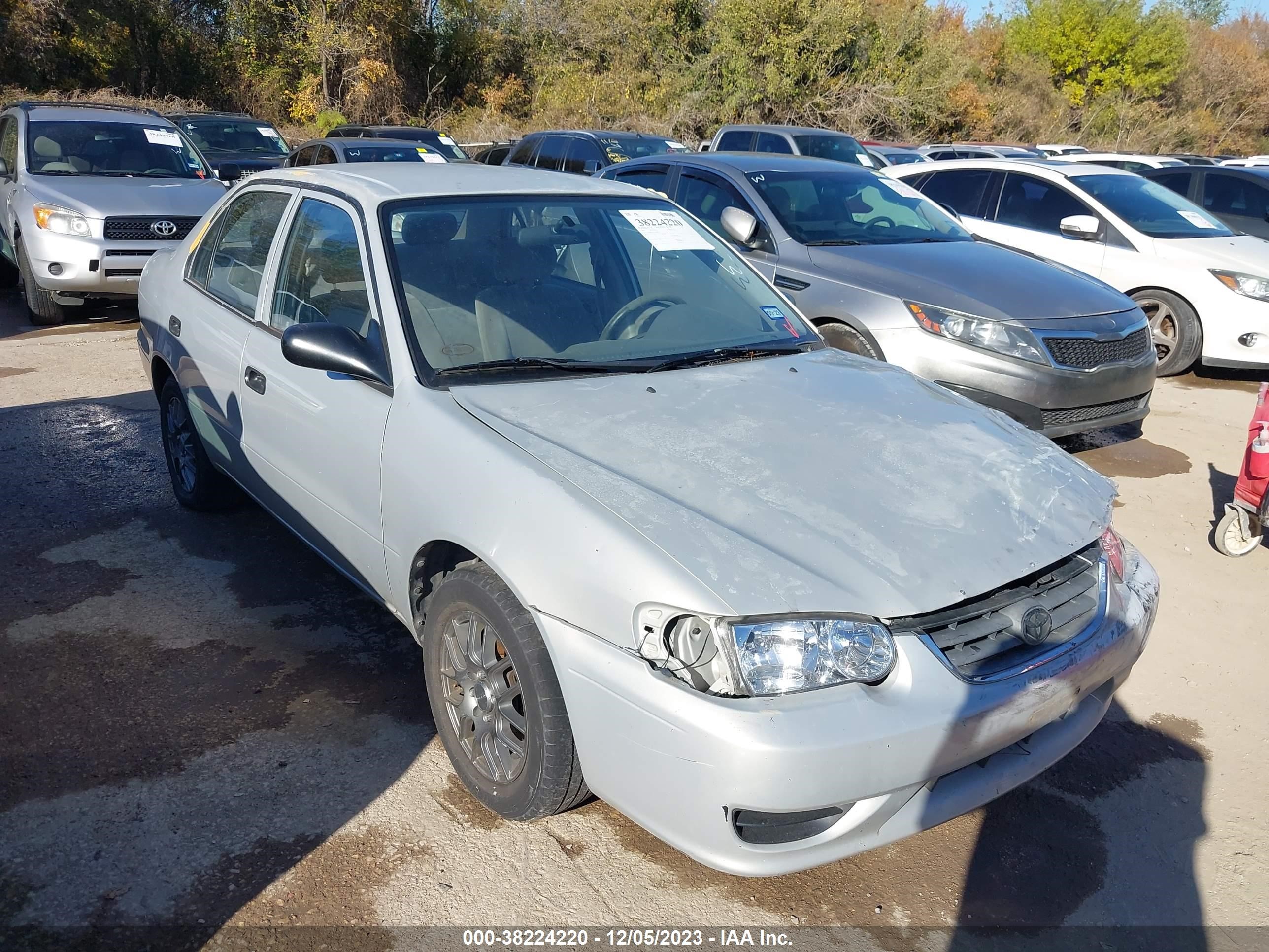 TOYOTA COROLLA 2002 1nxbr12e52z638622