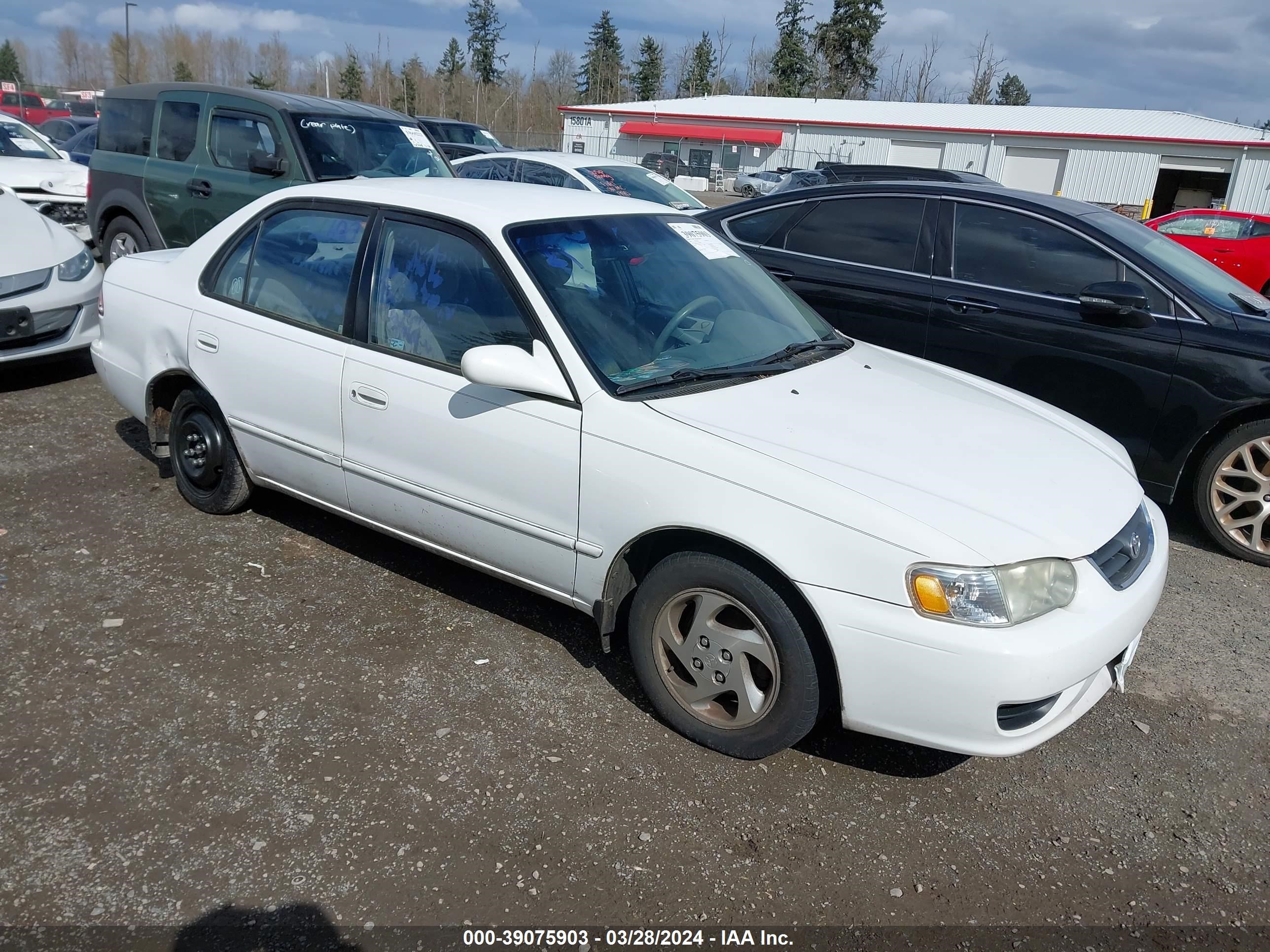 TOYOTA COROLLA 2001 1nxbr12e61z440484