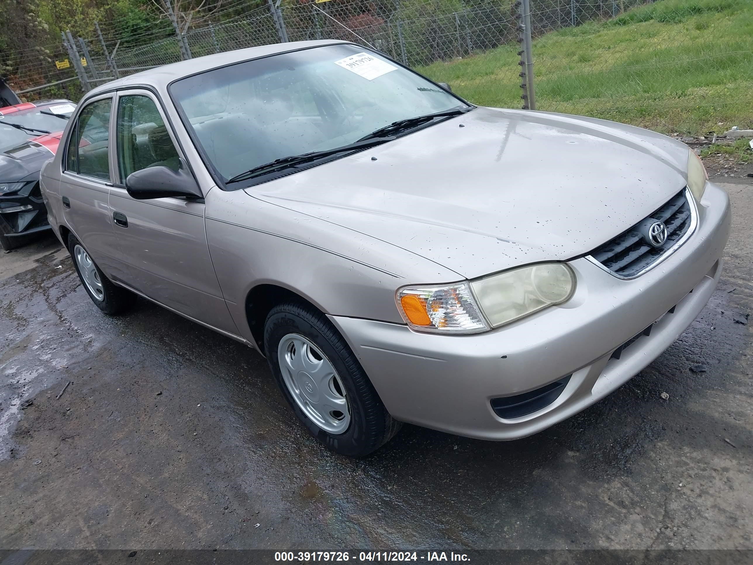 TOYOTA COROLLA 2001 1nxbr12e61z513028