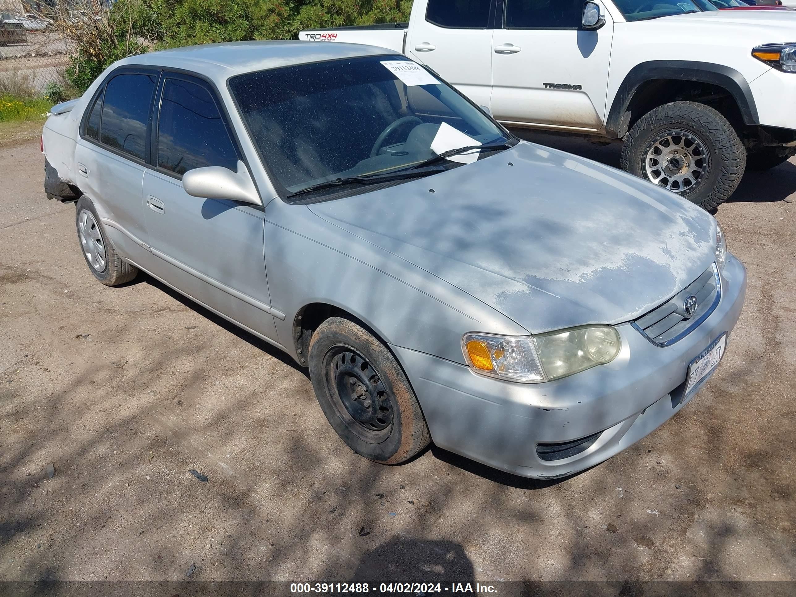 TOYOTA COROLLA 2001 1nxbr12e61z531741