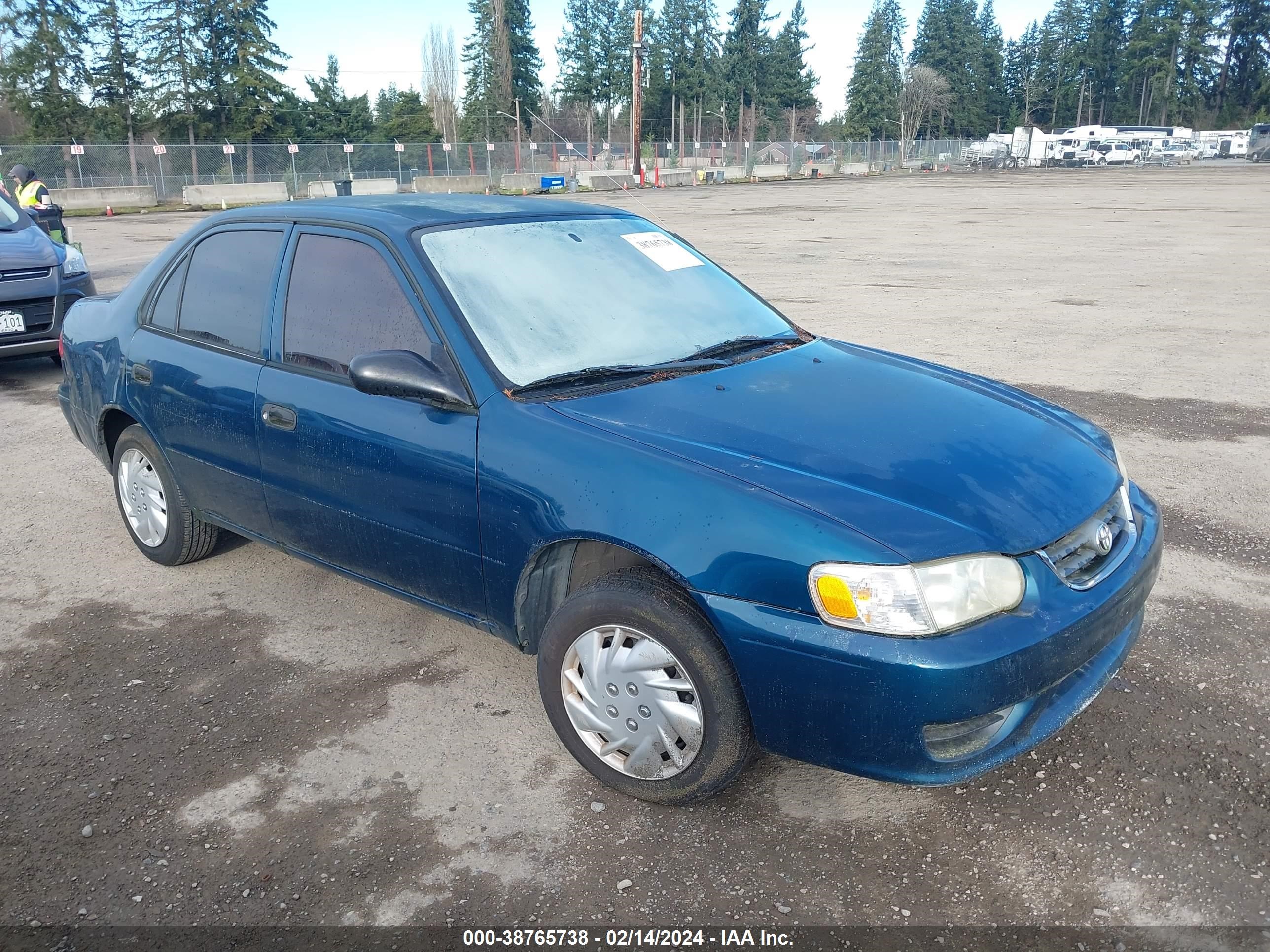 TOYOTA COROLLA 2002 1nxbr12e62z652397