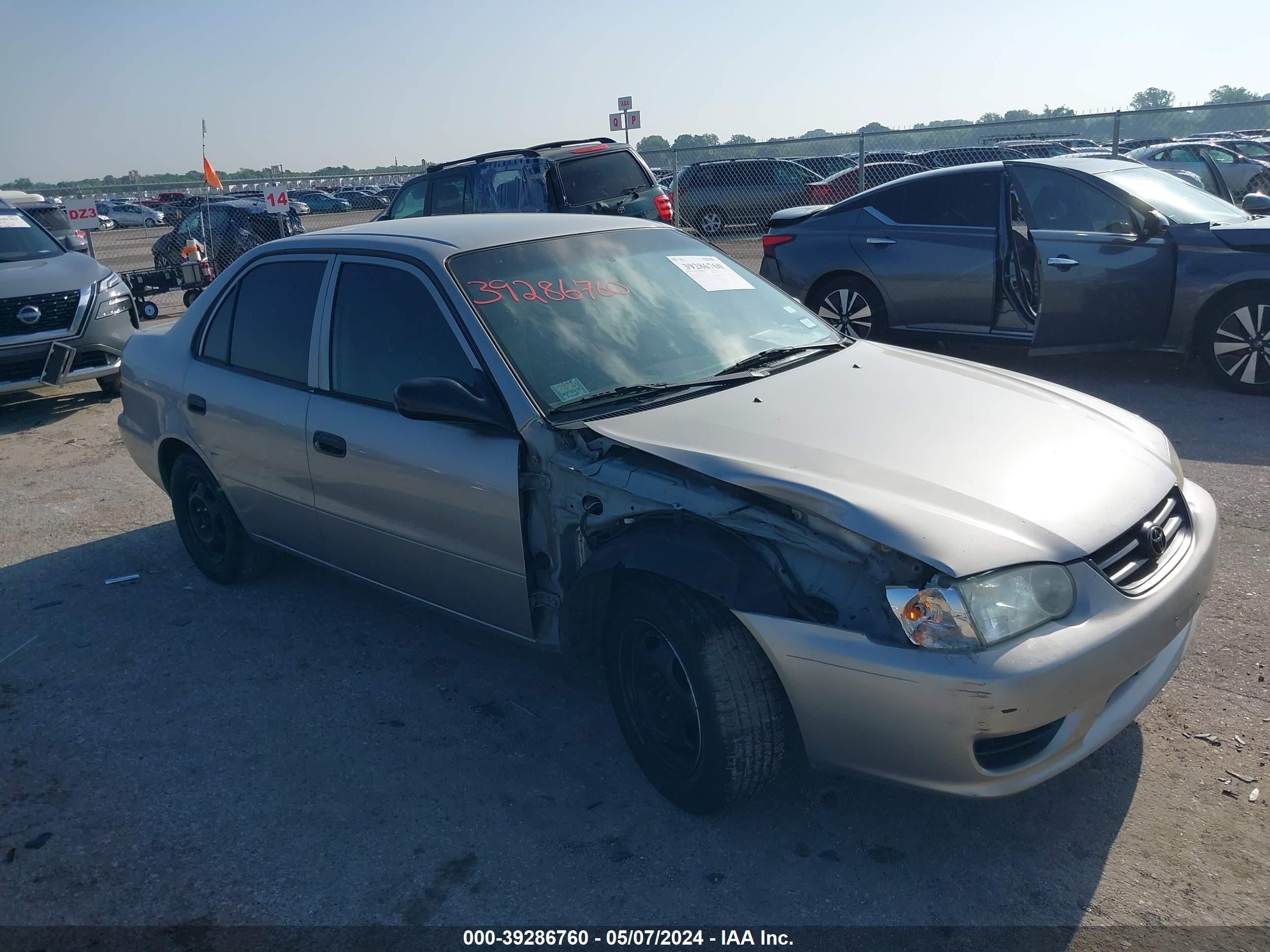 TOYOTA COROLLA 2001 1nxbr12e71z483246