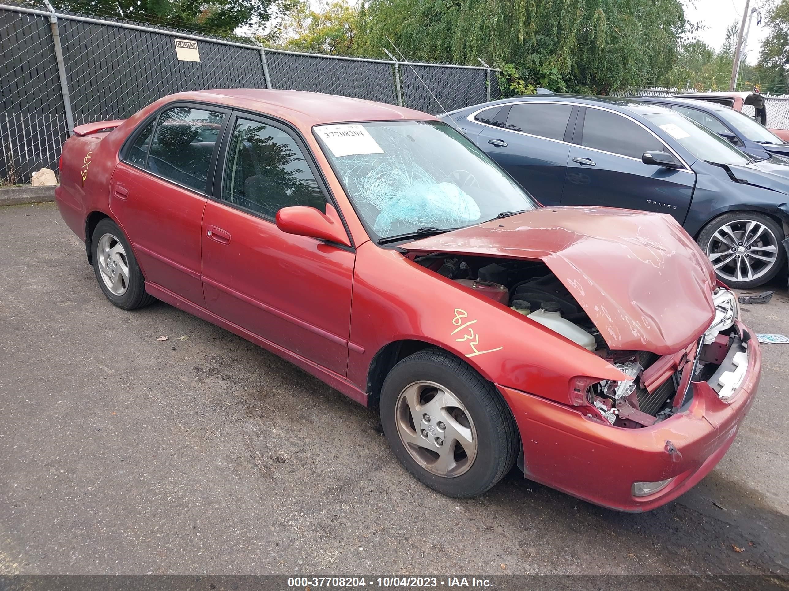 TOYOTA COROLLA 2001 1nxbr12e71z522756