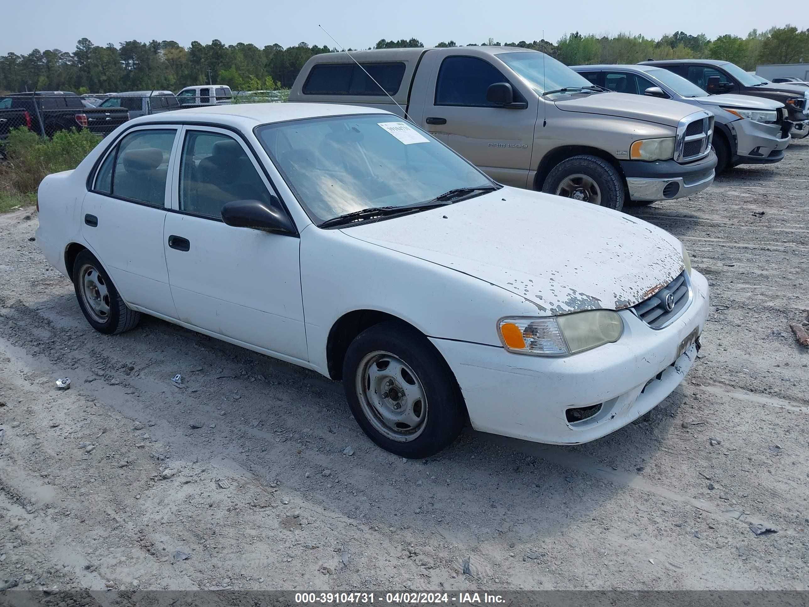 TOYOTA COROLLA 2001 1nxbr12e71z523356