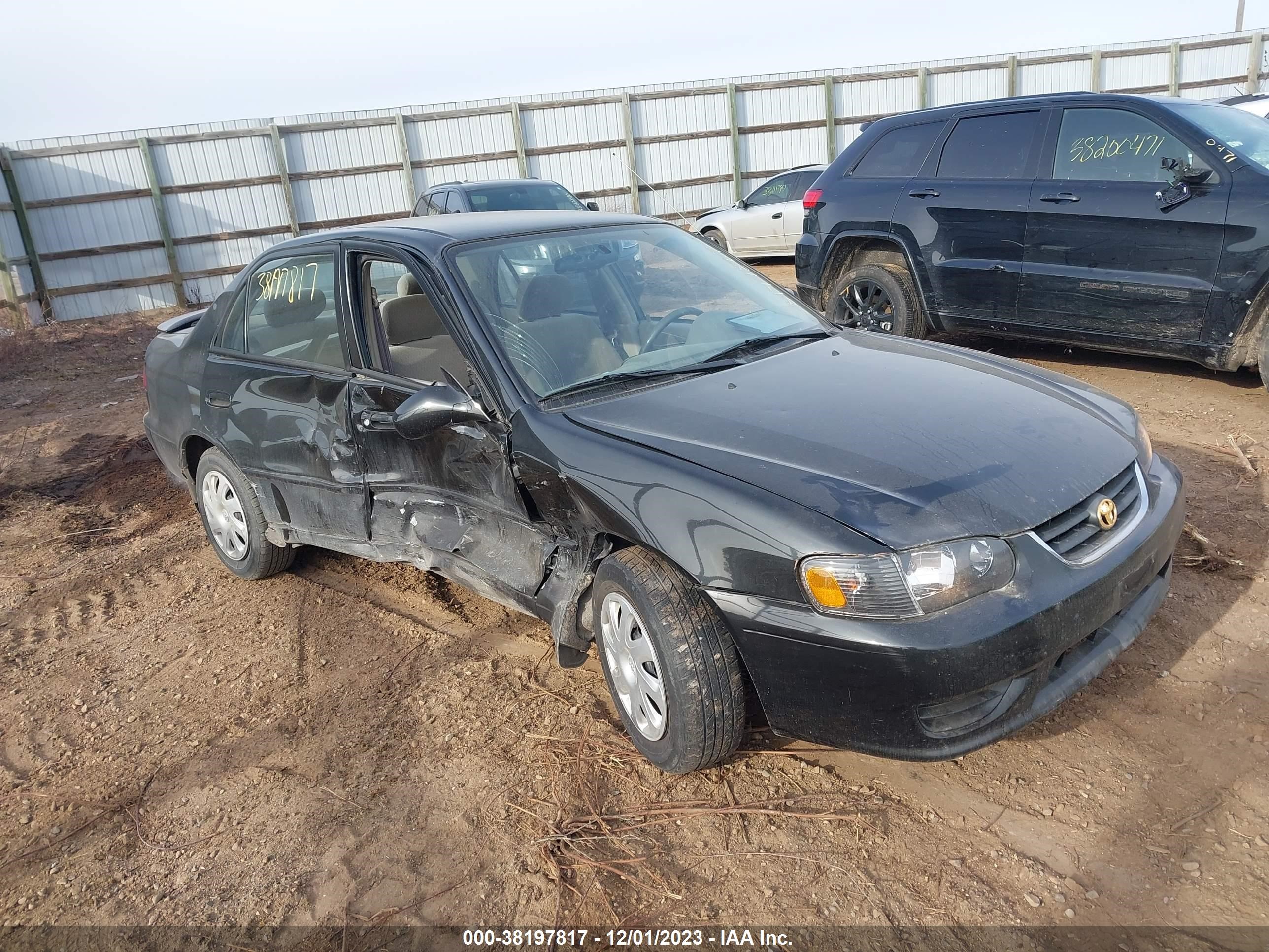 TOYOTA COROLLA 2001 1nxbr12e81z542451