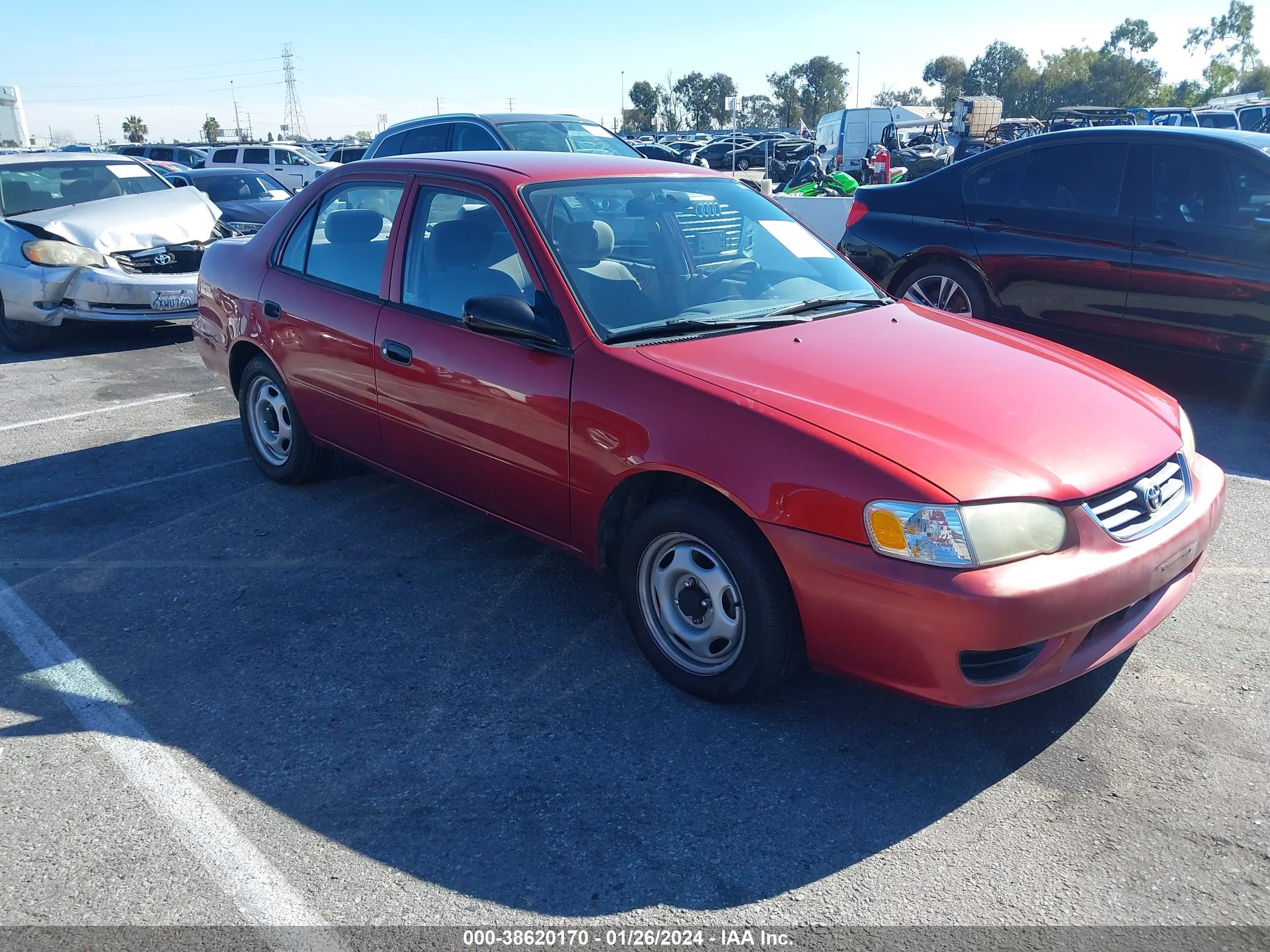 TOYOTA COROLLA 2002 1nxbr12e82z564970