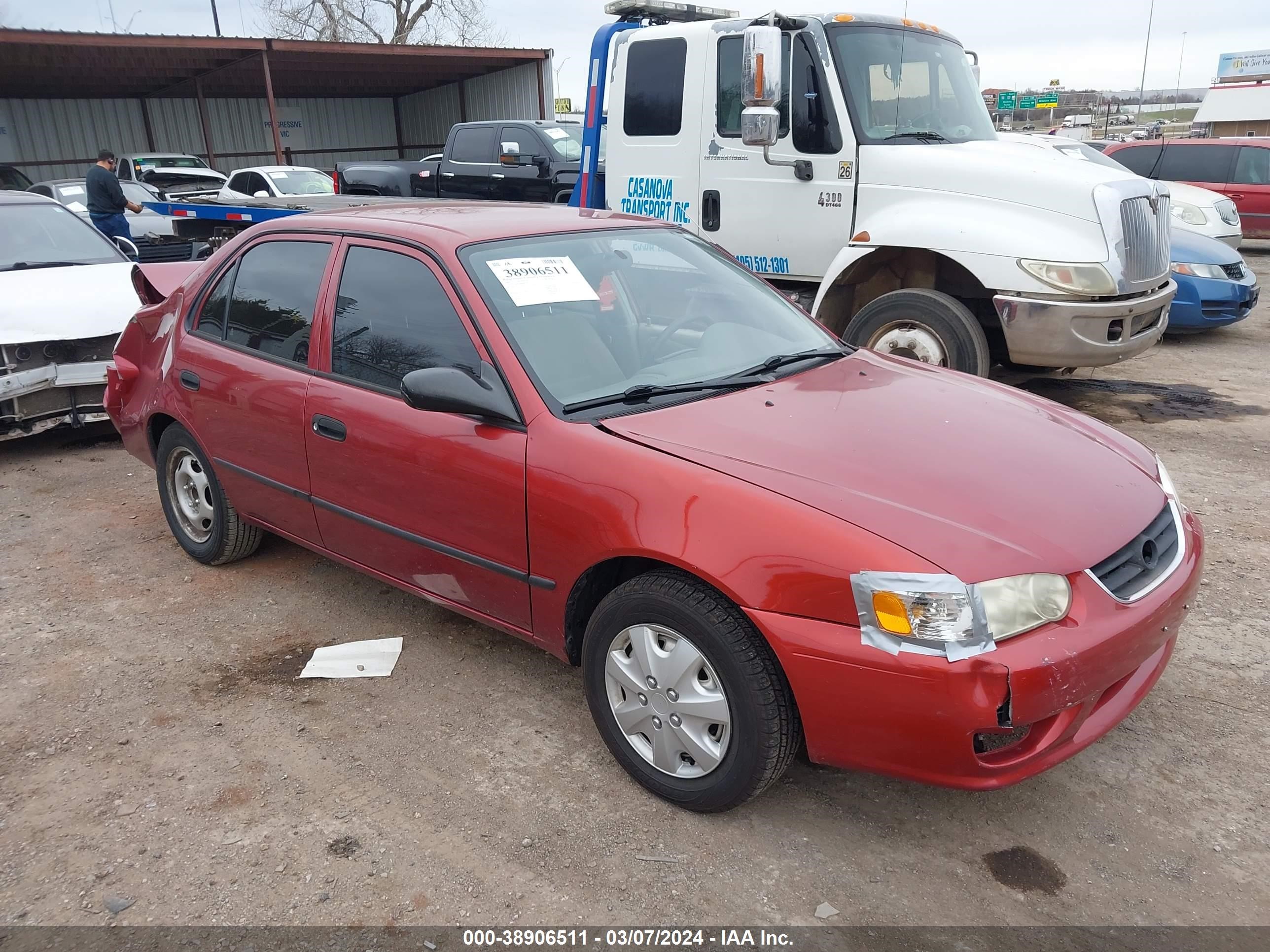 TOYOTA COROLLA 2002 1nxbr12e82z618574