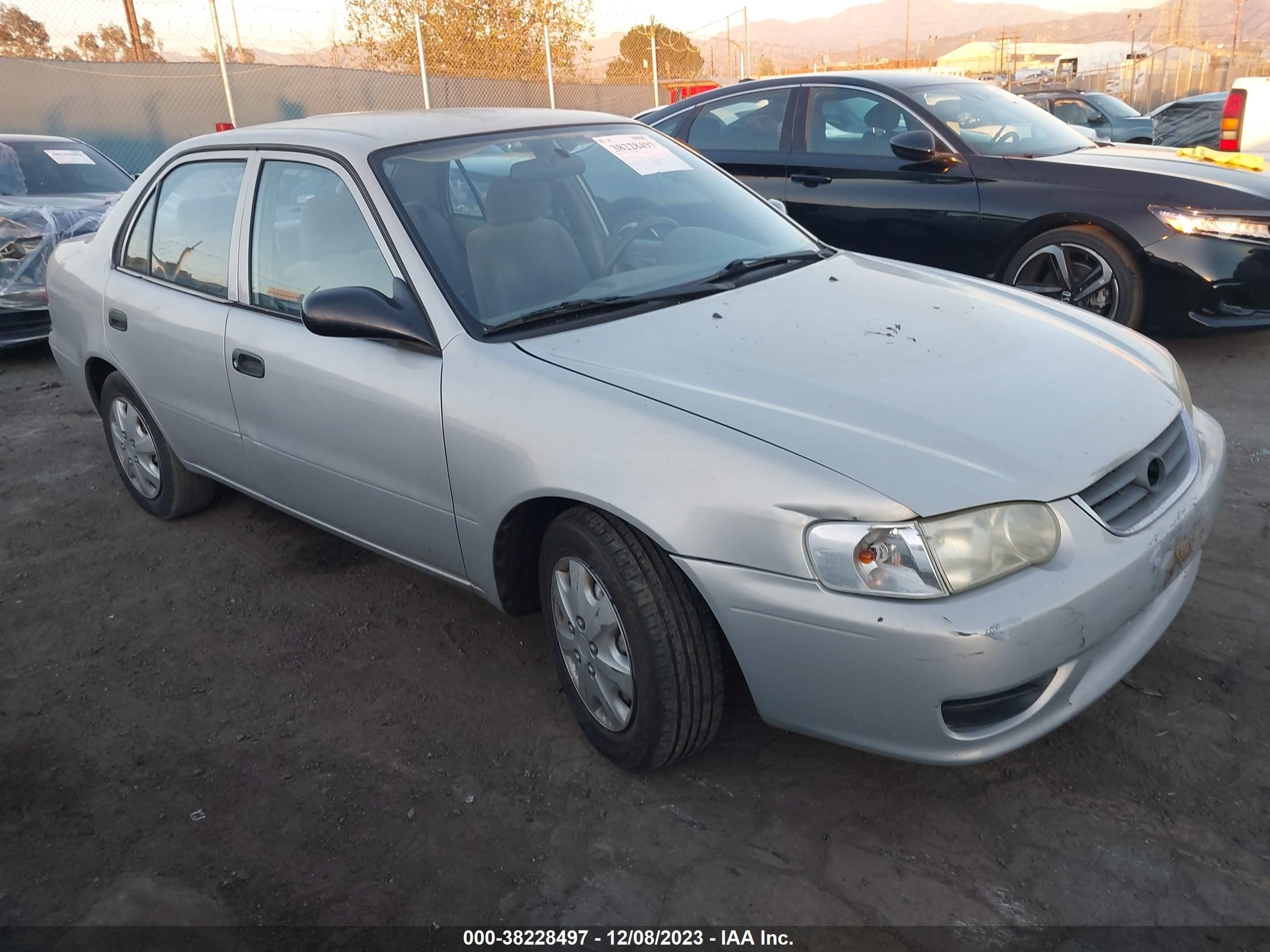 TOYOTA COROLLA 2002 1nxbr12e82z630675