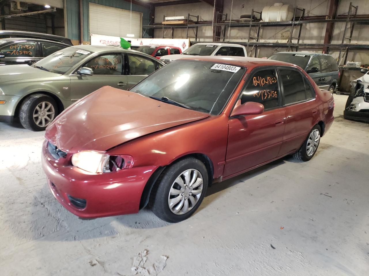 TOYOTA COROLLA 2001 1nxbr12e91z437935