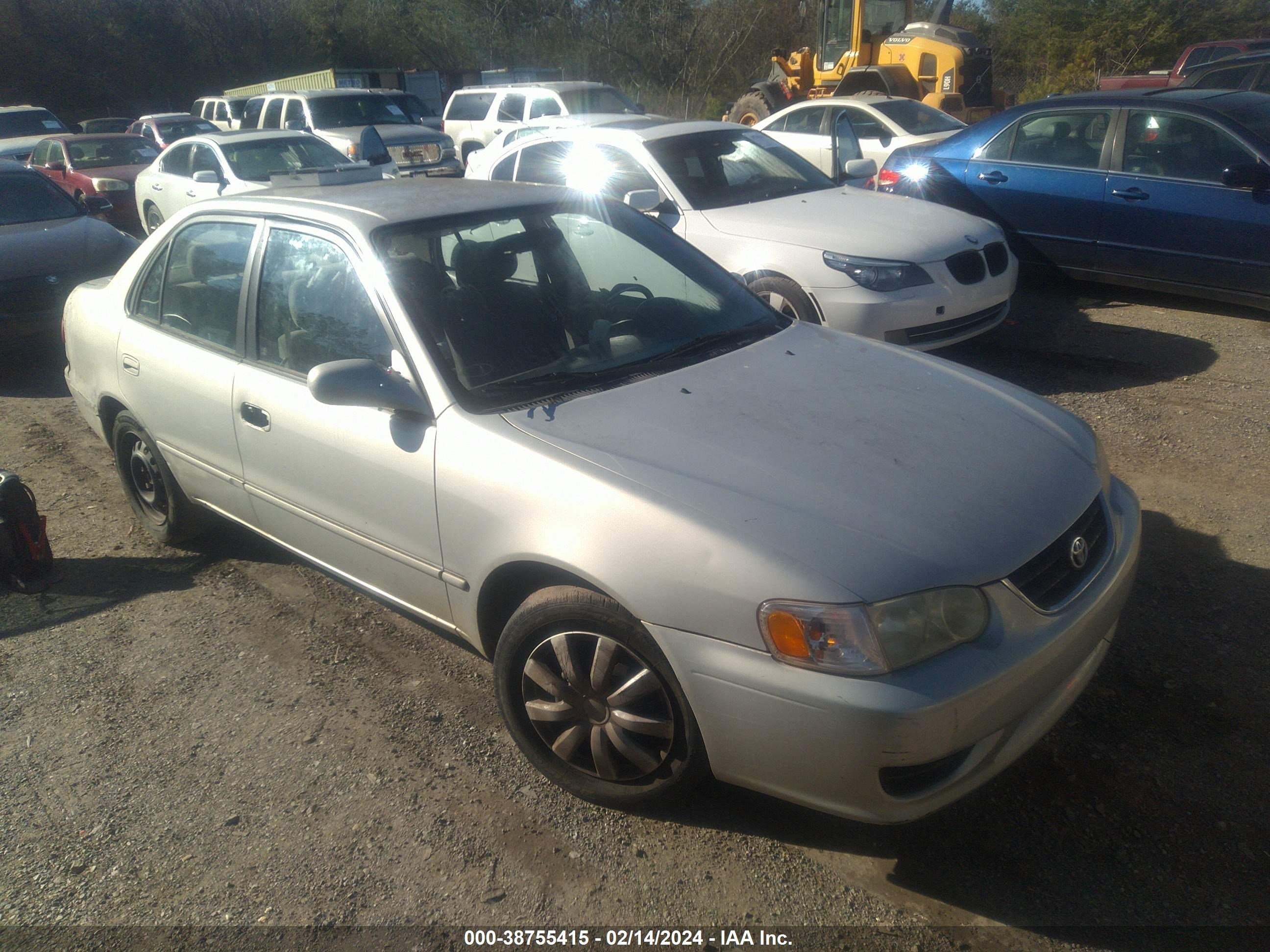 TOYOTA COROLLA 2002 1nxbr12e92z564783