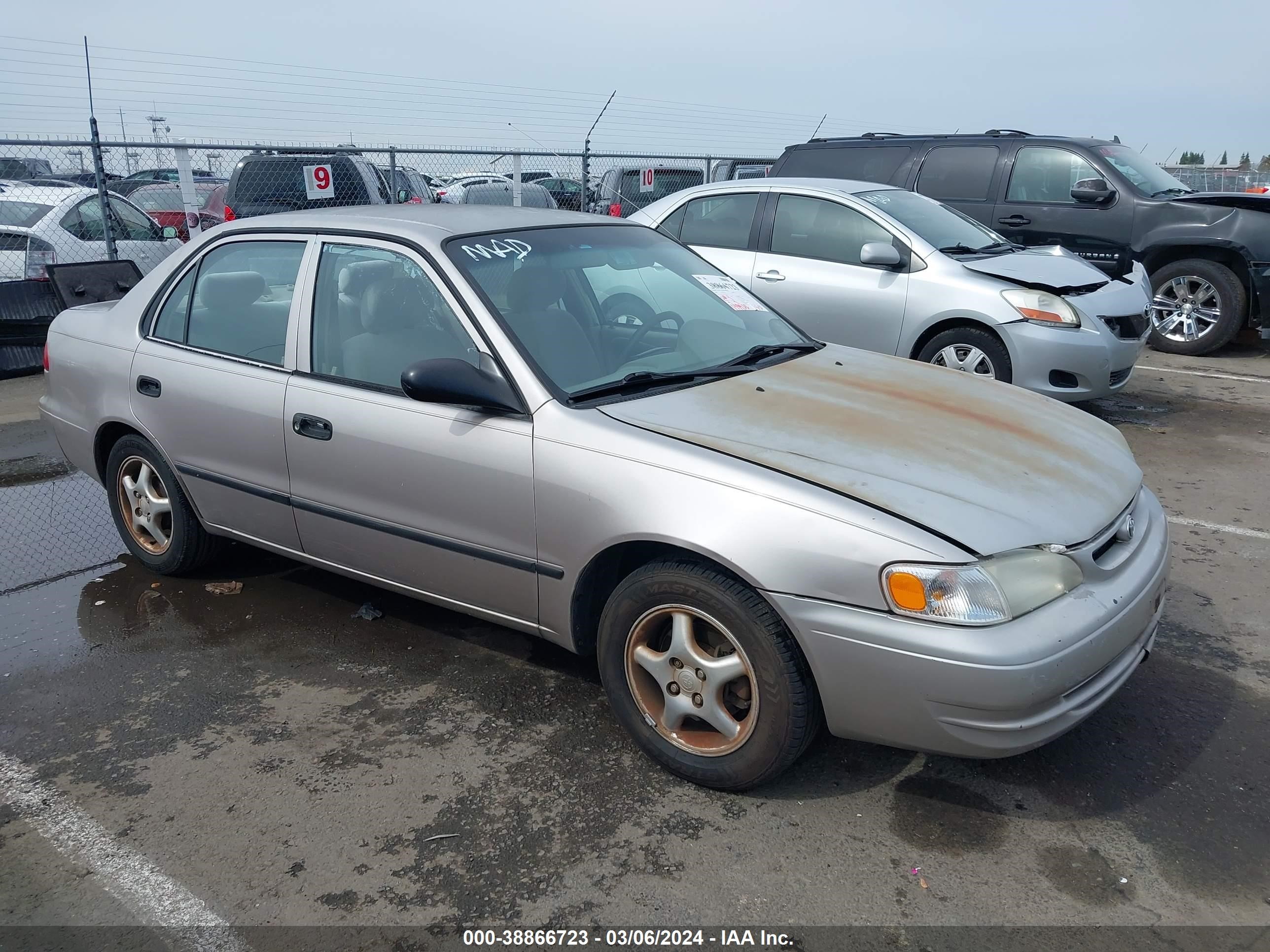 TOYOTA COROLLA 2000 1nxbr12e9yz331477