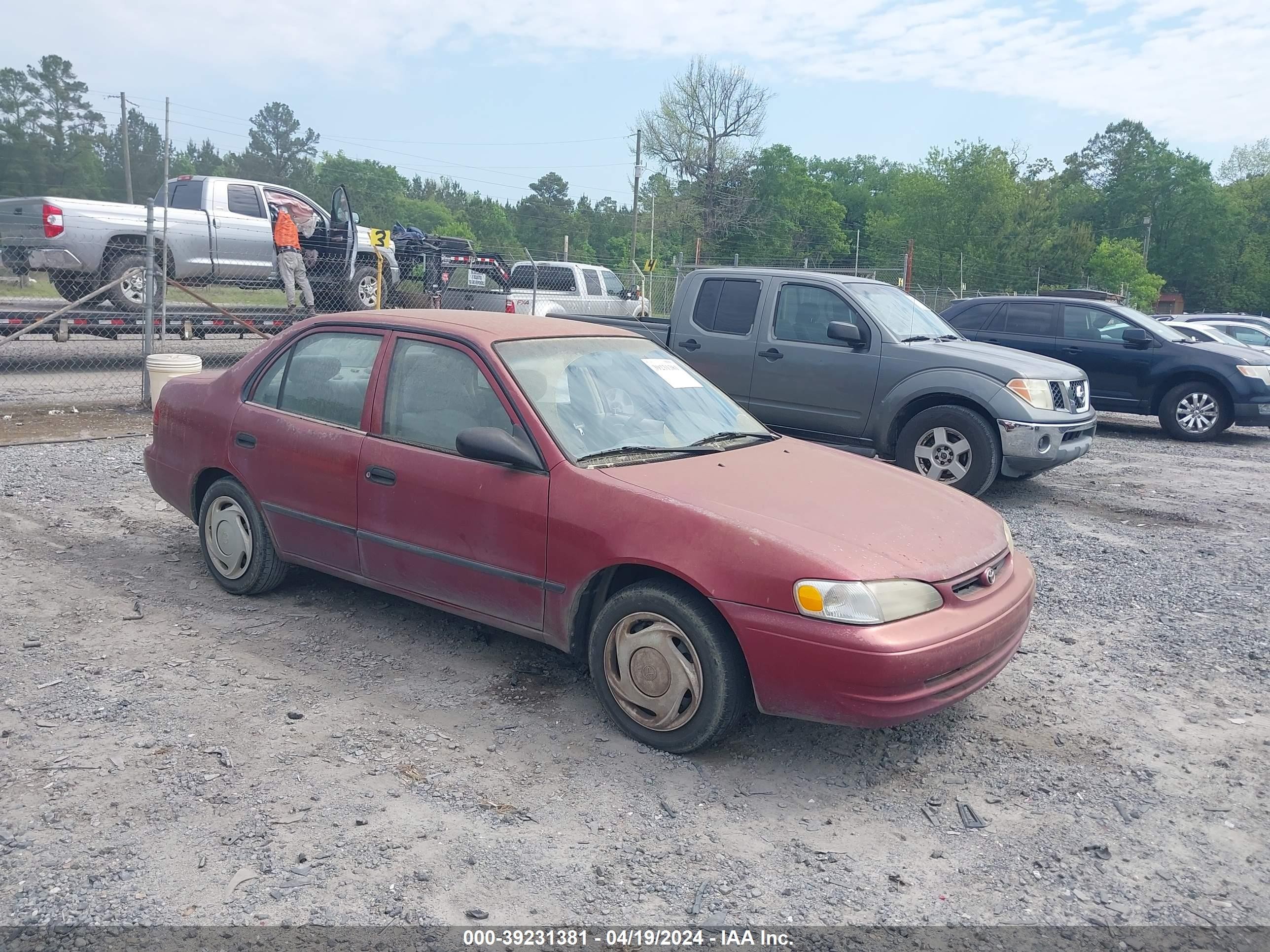 TOYOTA COROLLA 2000 1nxbr12e9yz355701