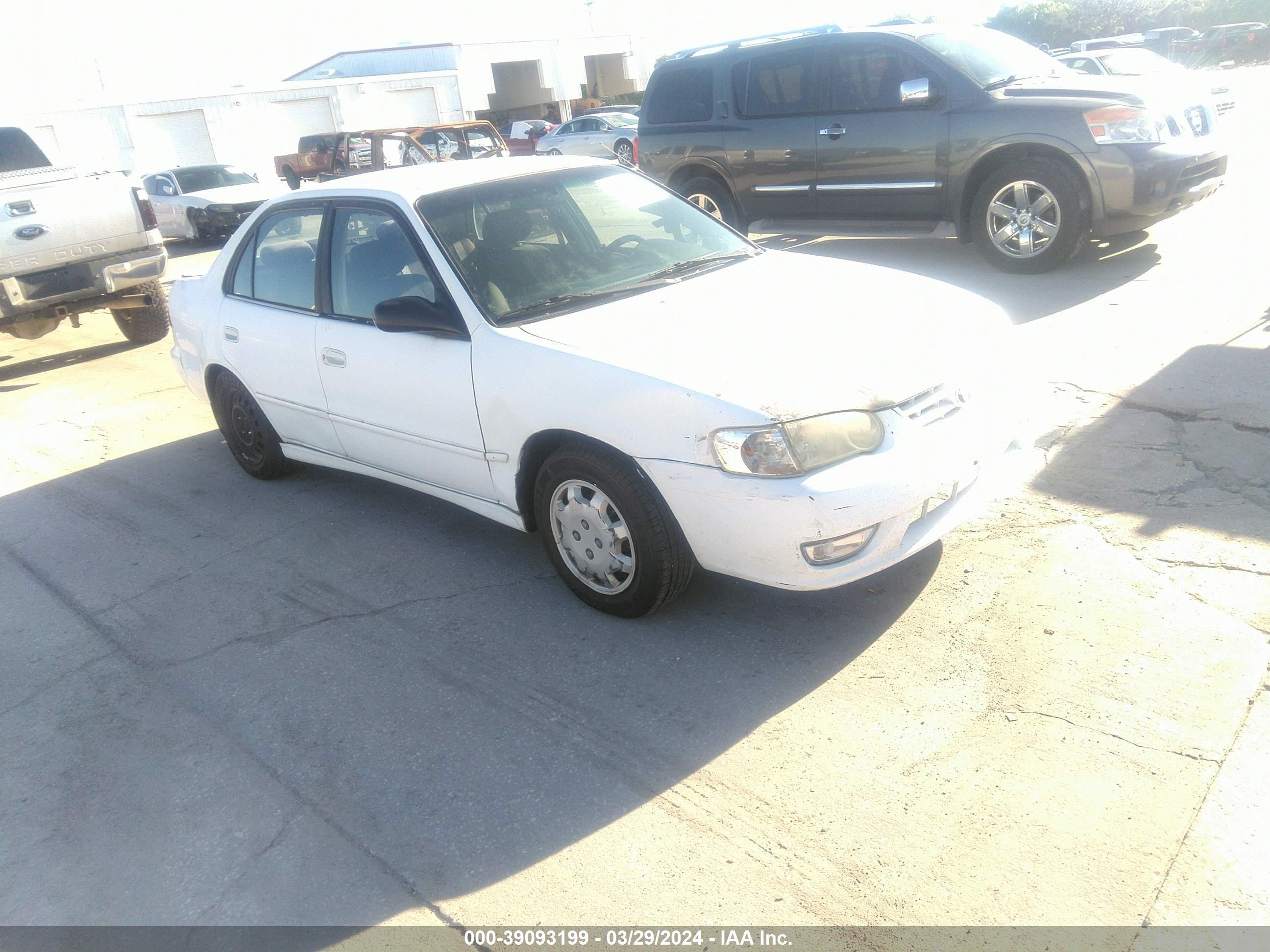 TOYOTA COROLLA 2001 1nxbr12ex1z461581