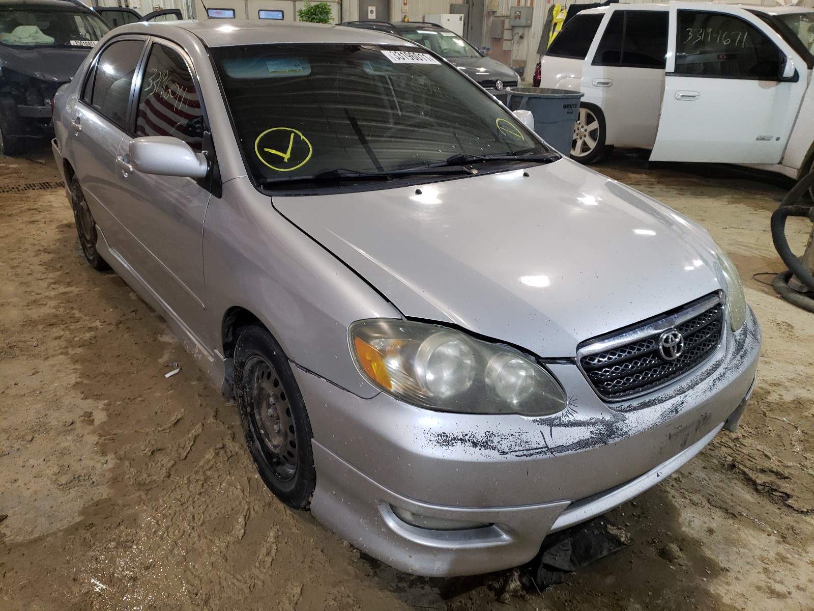 TOYOTA COROLLA CE 2005 1nxbr30e25z493543