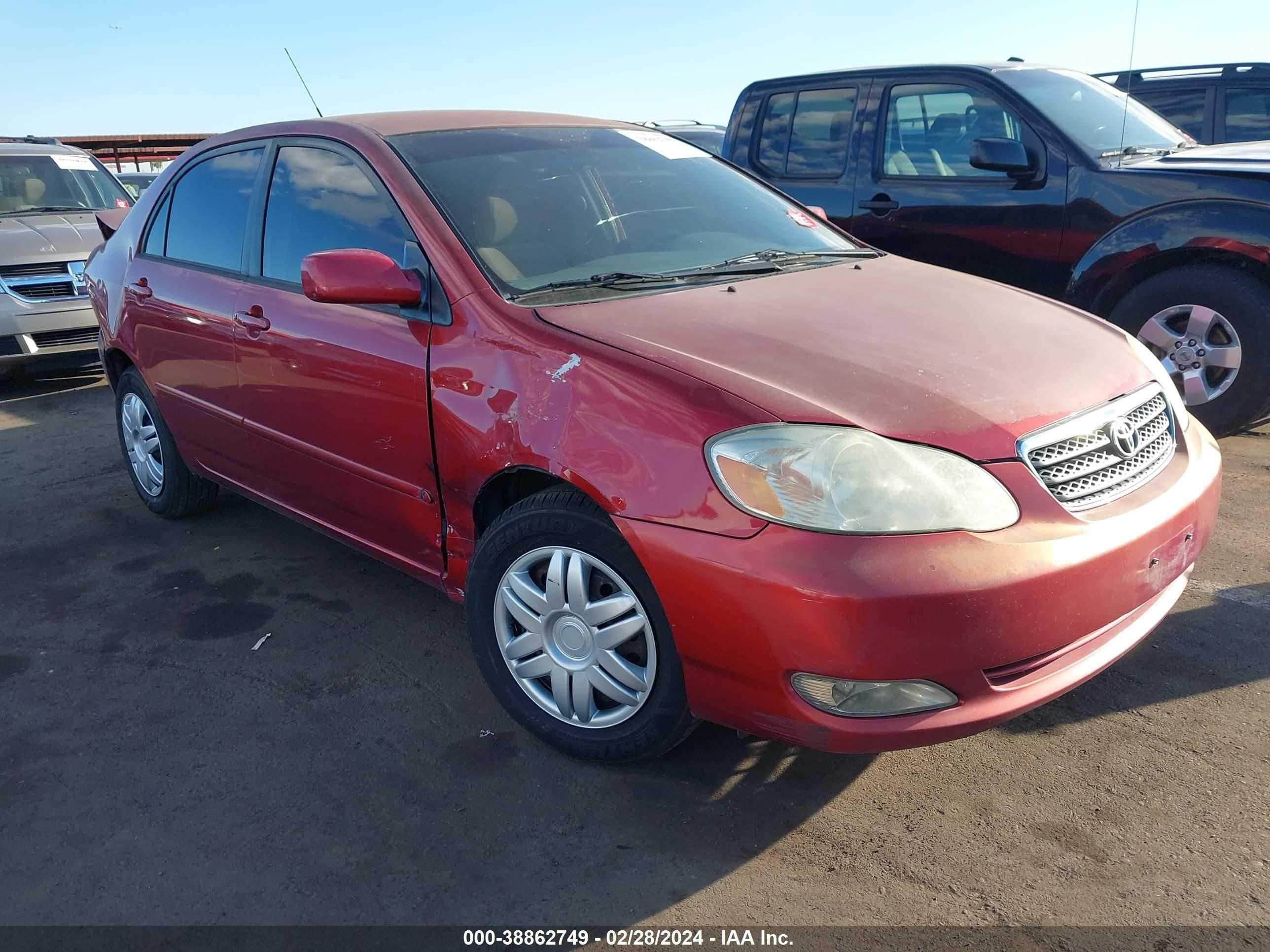 TOYOTA COROLLA 2005 1nxbr30e45z529233