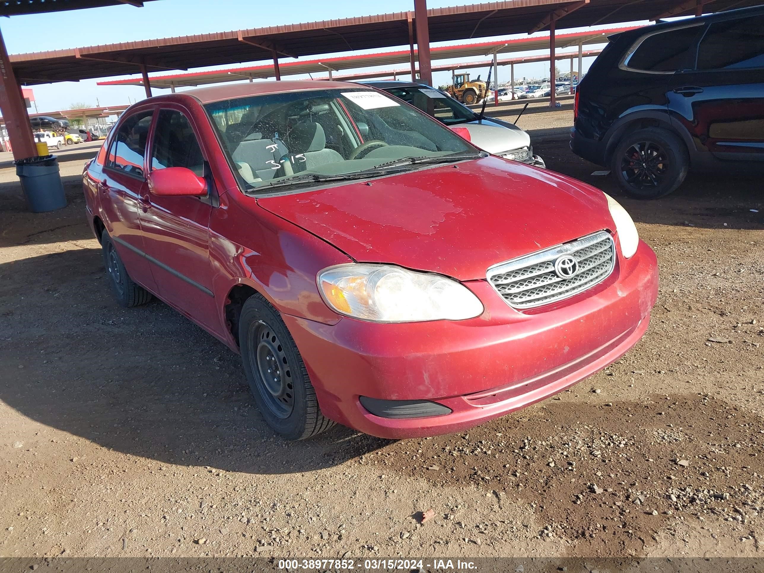 TOYOTA COROLLA 2006 1nxbr30e66z622398