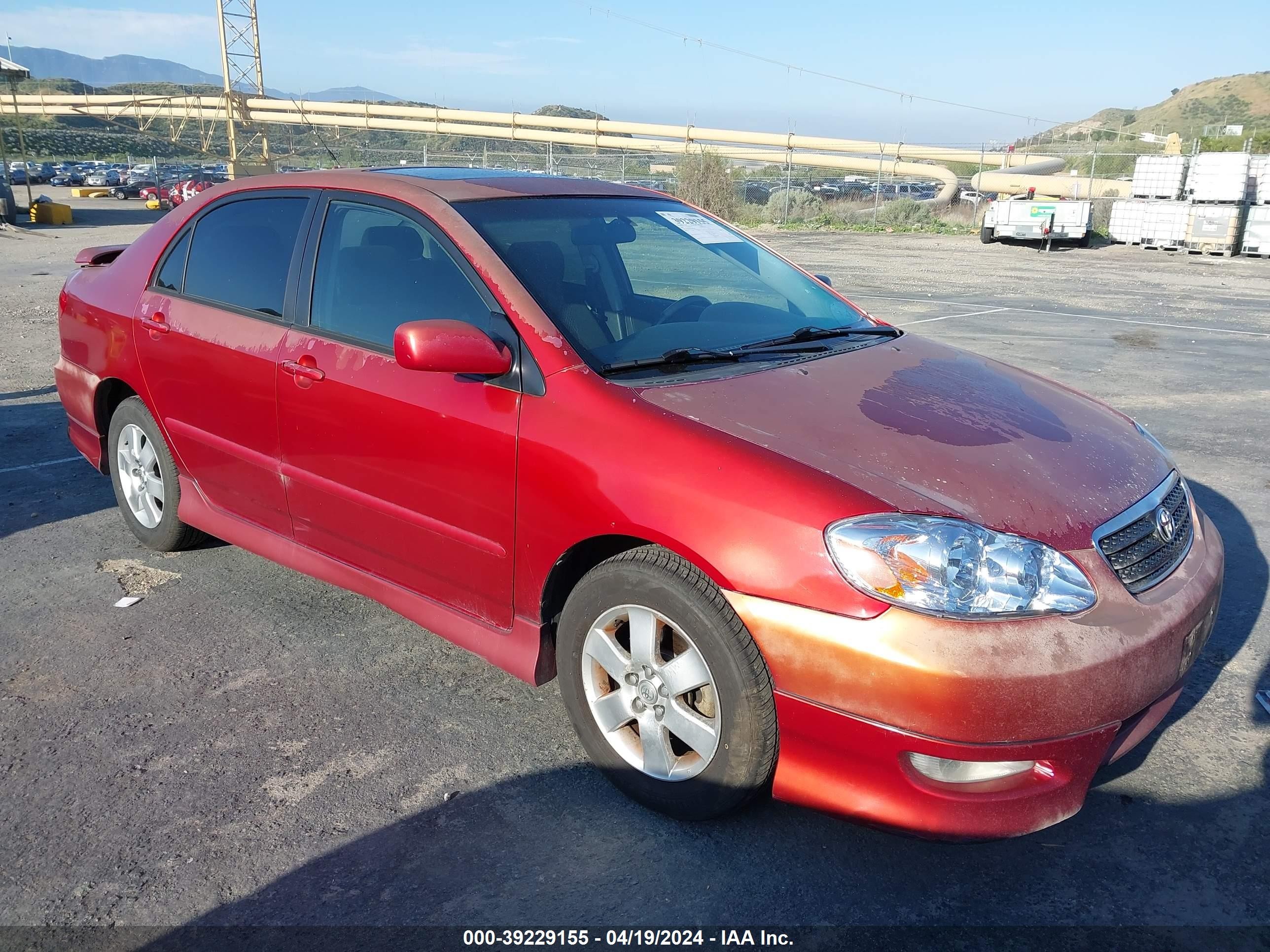 TOYOTA COROLLA 2006 1nxbr30e66z691320