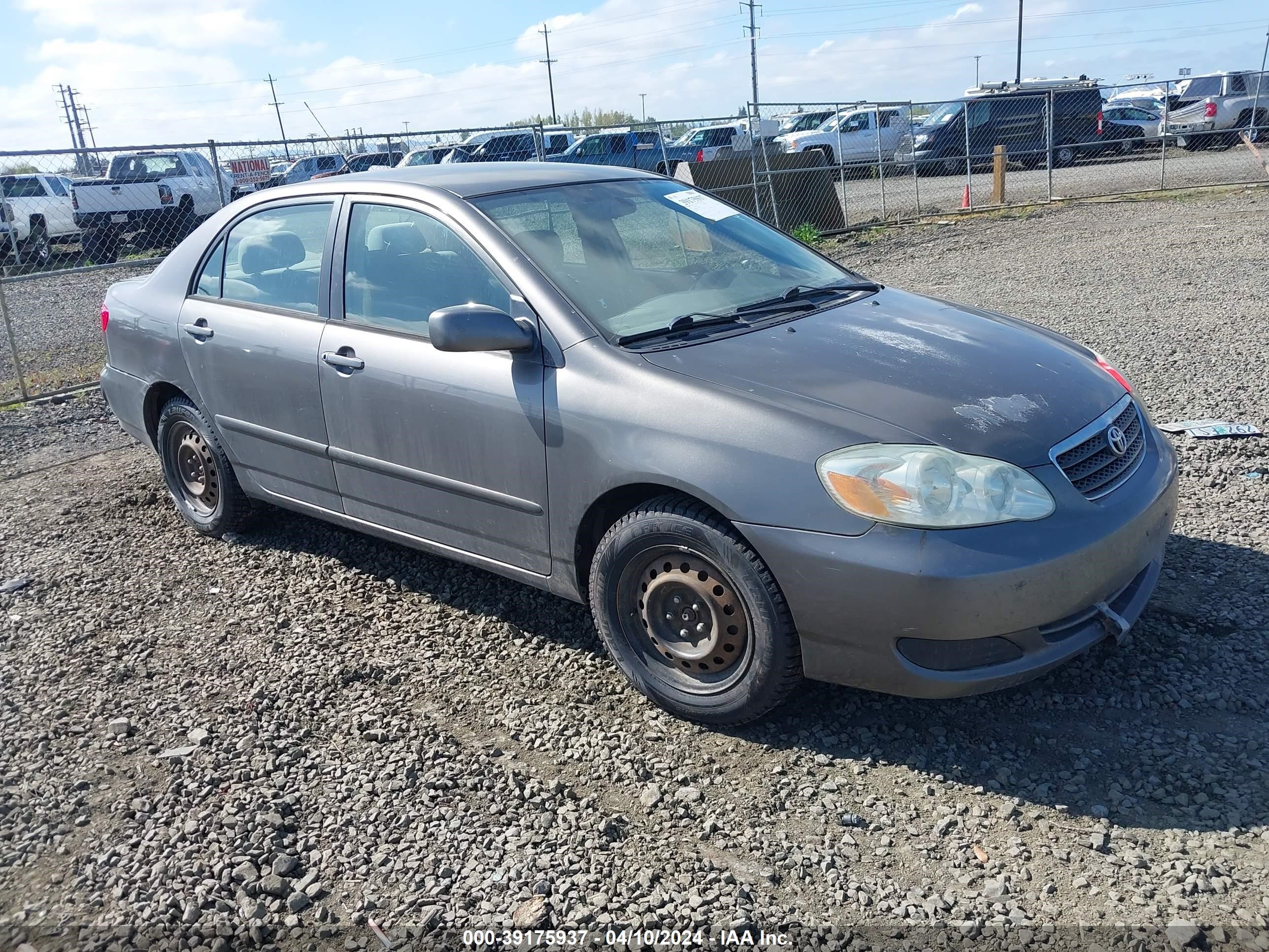 TOYOTA COROLLA 2007 1nxbr30e67z787062