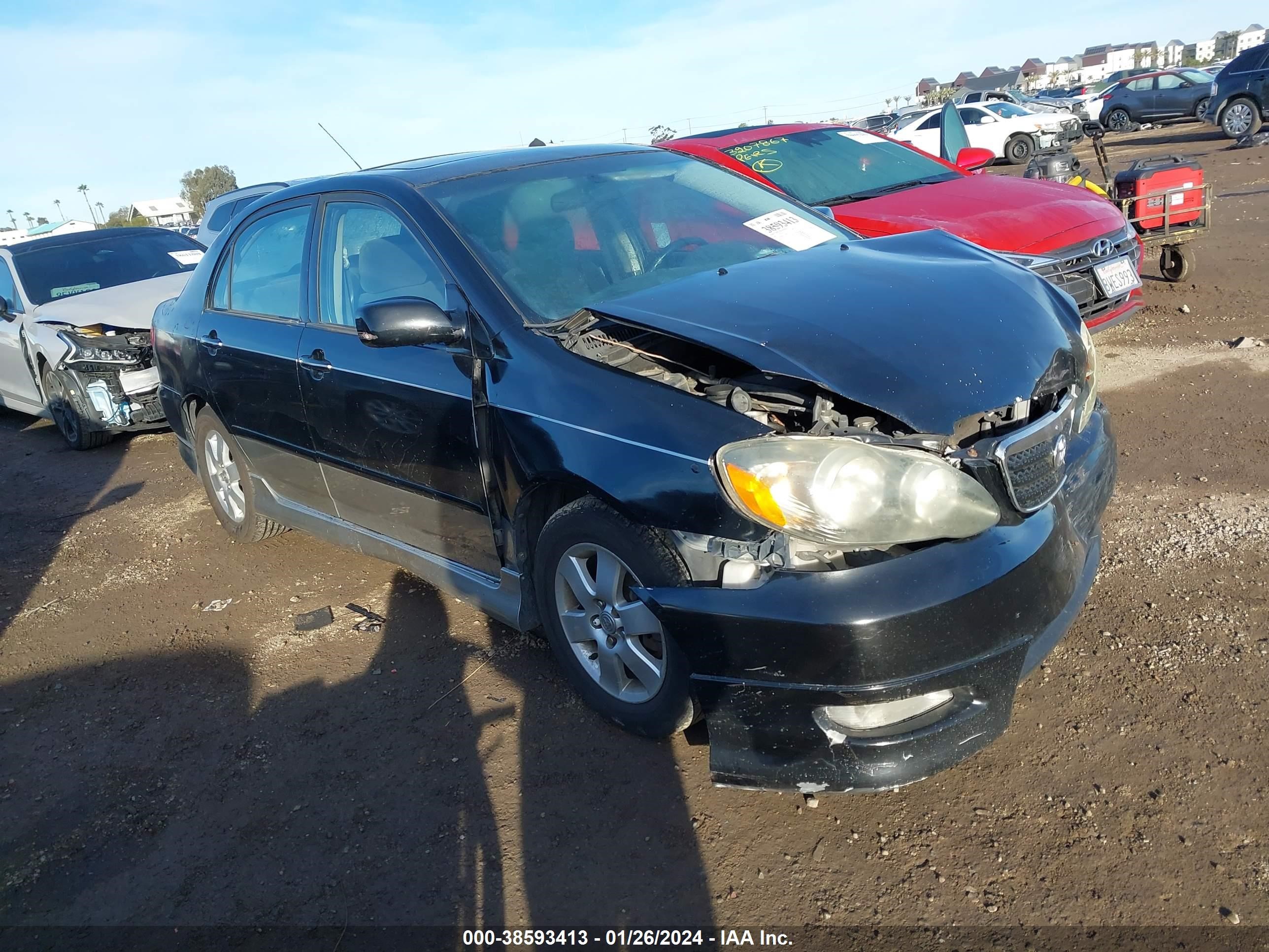 TOYOTA COROLLA 2005 1nxbr30e75z526665