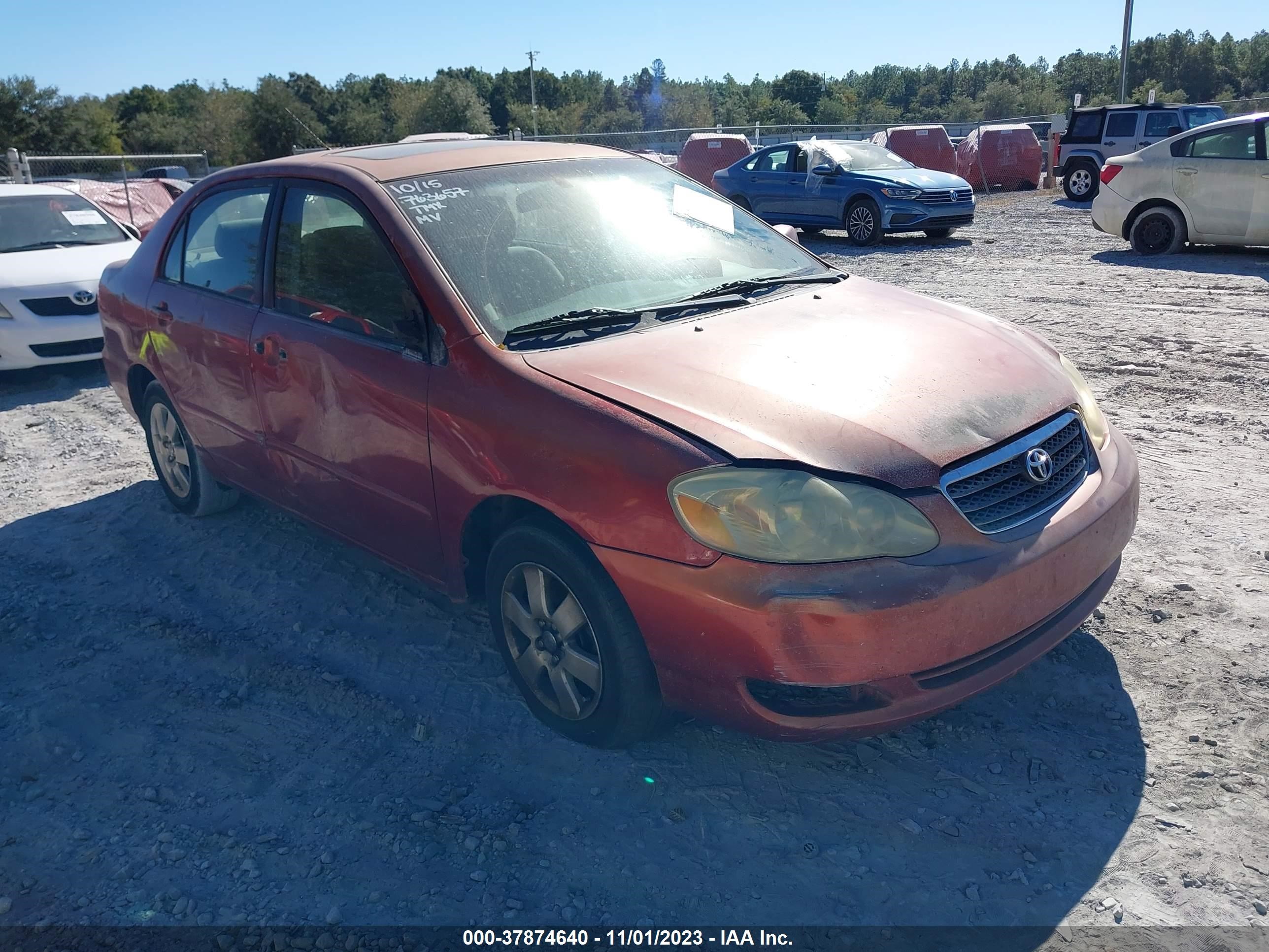 TOYOTA COROLLA 2006 1nxbr30e76z763657