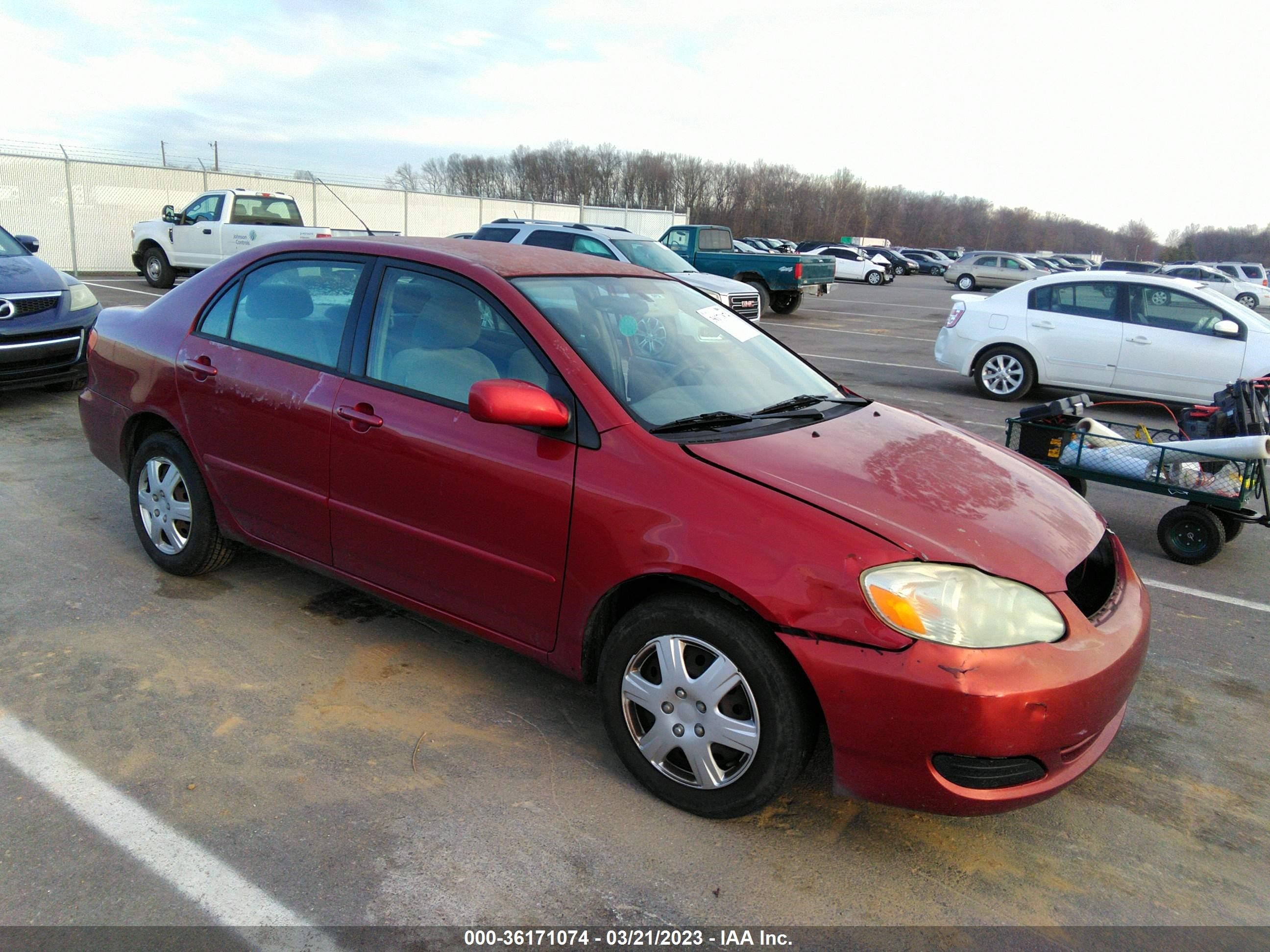 TOYOTA COROLLA 2007 1nxbr30e77z787121