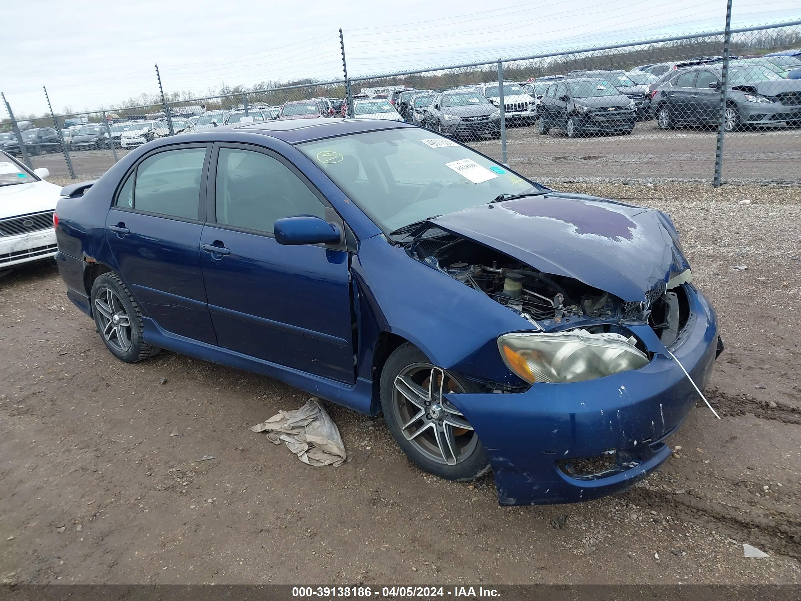 TOYOTA COROLLA 2006 1nxbr30e96z756547