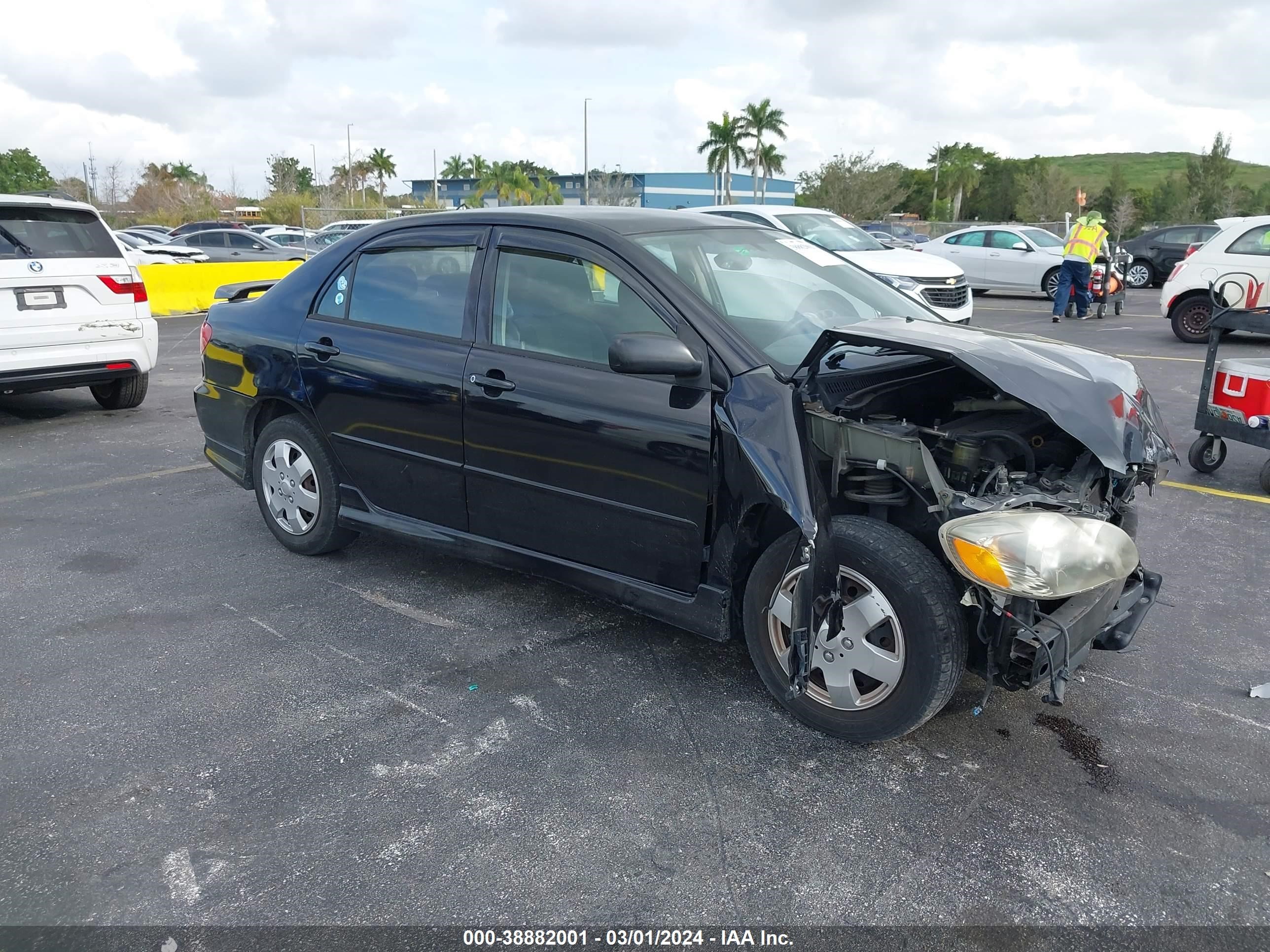 TOYOTA COROLLA 2008 1nxbr30ex8z000308