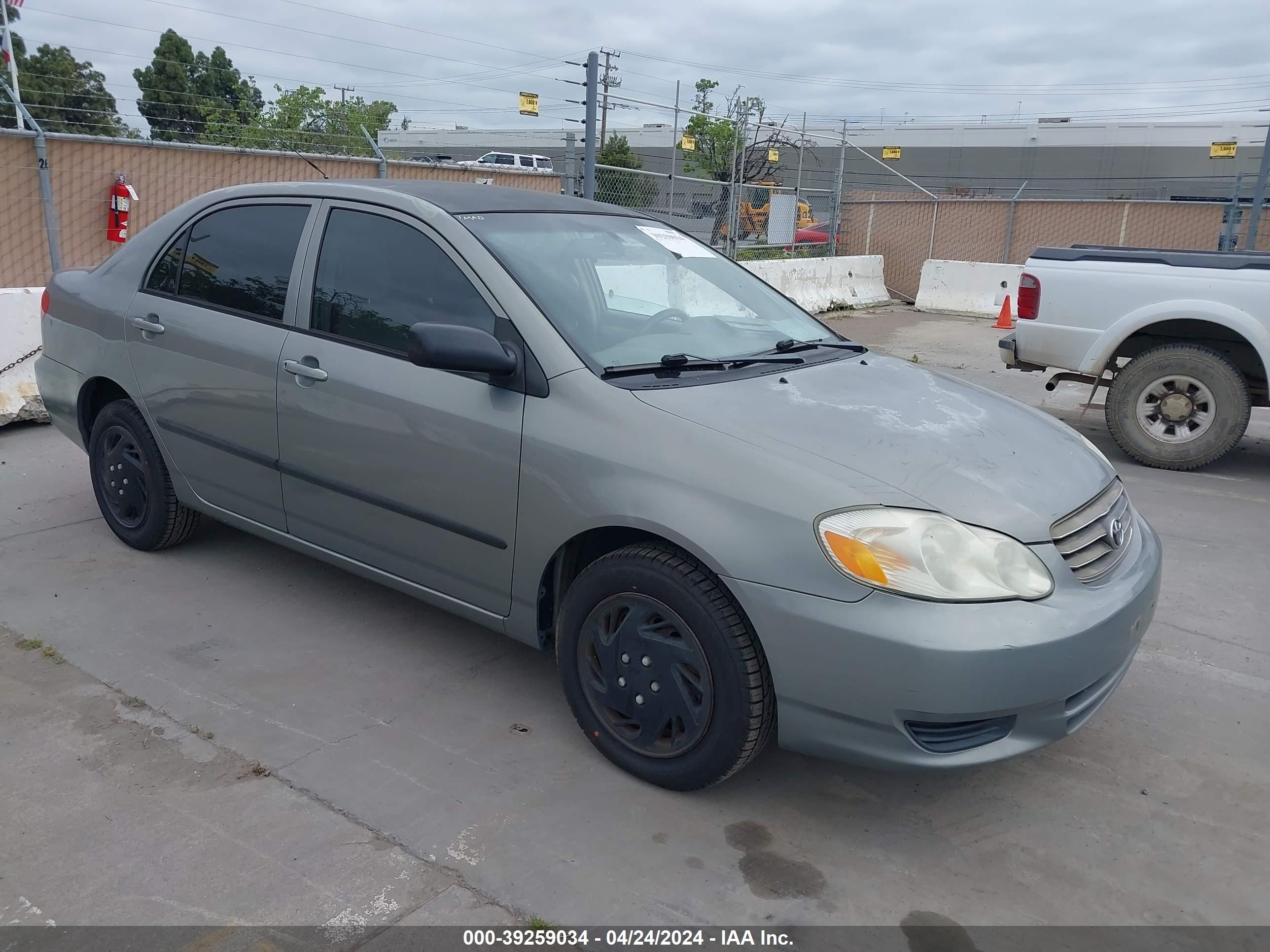 TOYOTA COROLLA 2003 1nxbr32e03z172059