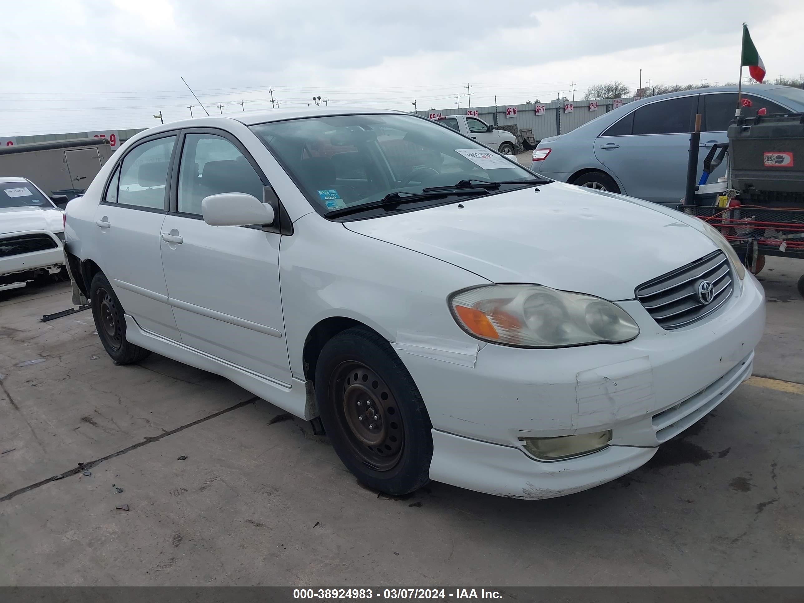 TOYOTA COROLLA 2004 1nxbr32e04z207295