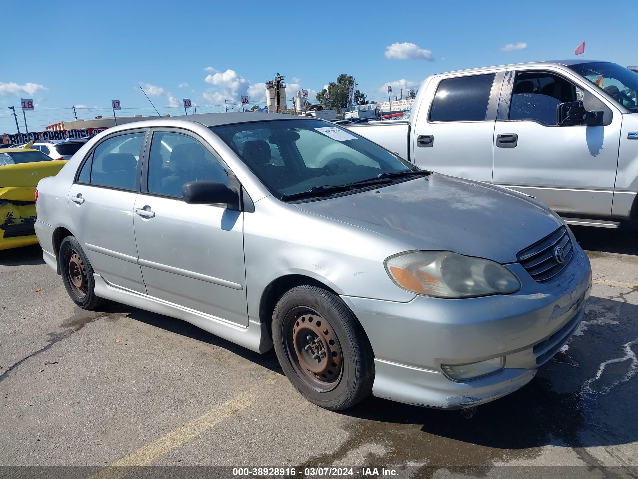 TOYOTA COROLLA 2004 1nxbr32e04z229569