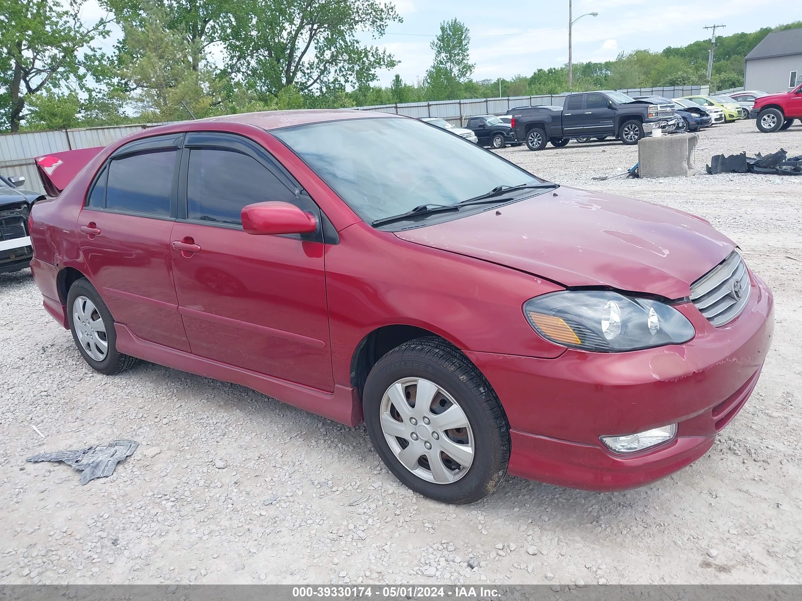 TOYOTA COROLLA 2004 1nxbr32e04z238904