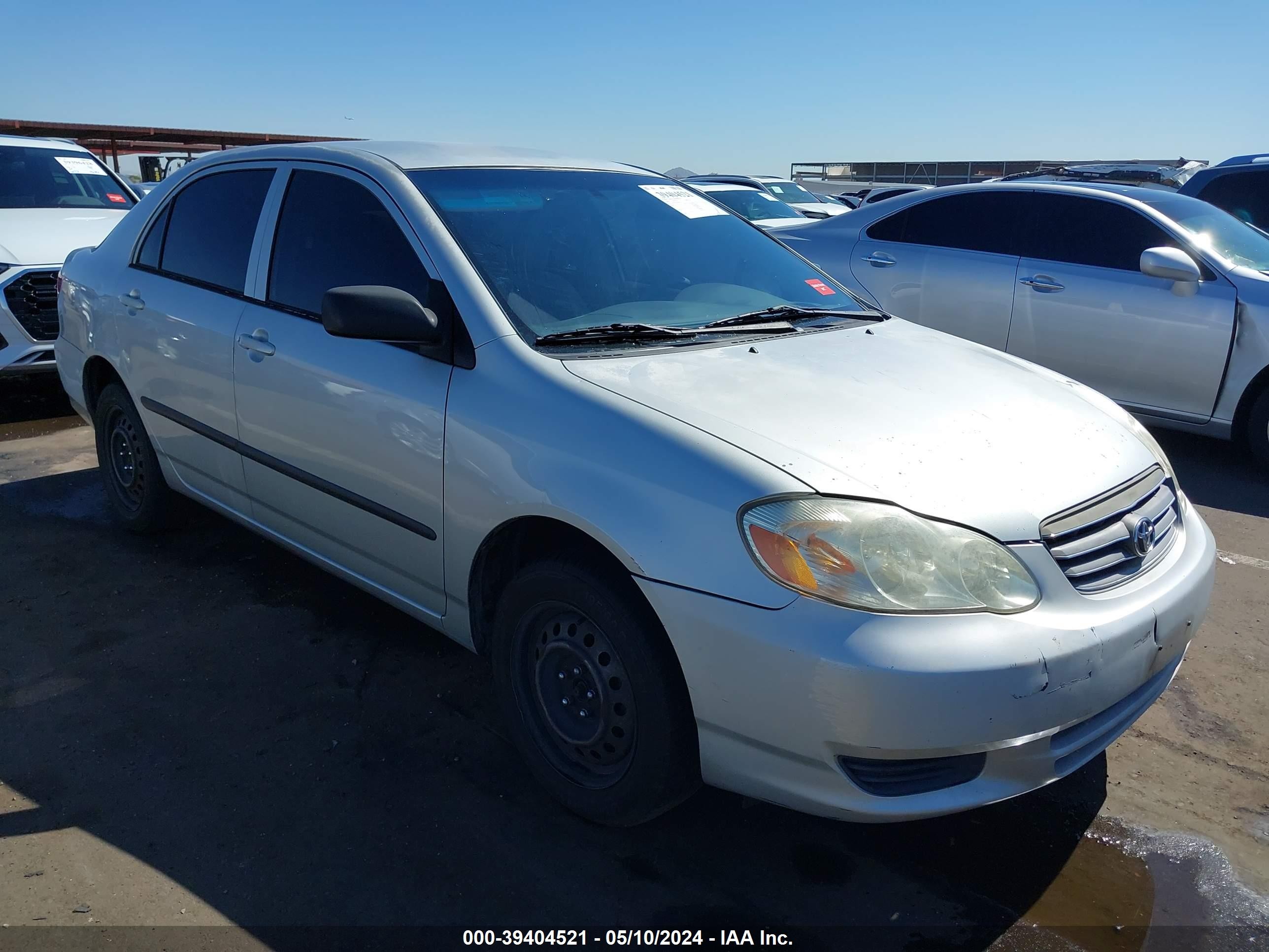 TOYOTA COROLLA 2004 1nxbr32e04z264693