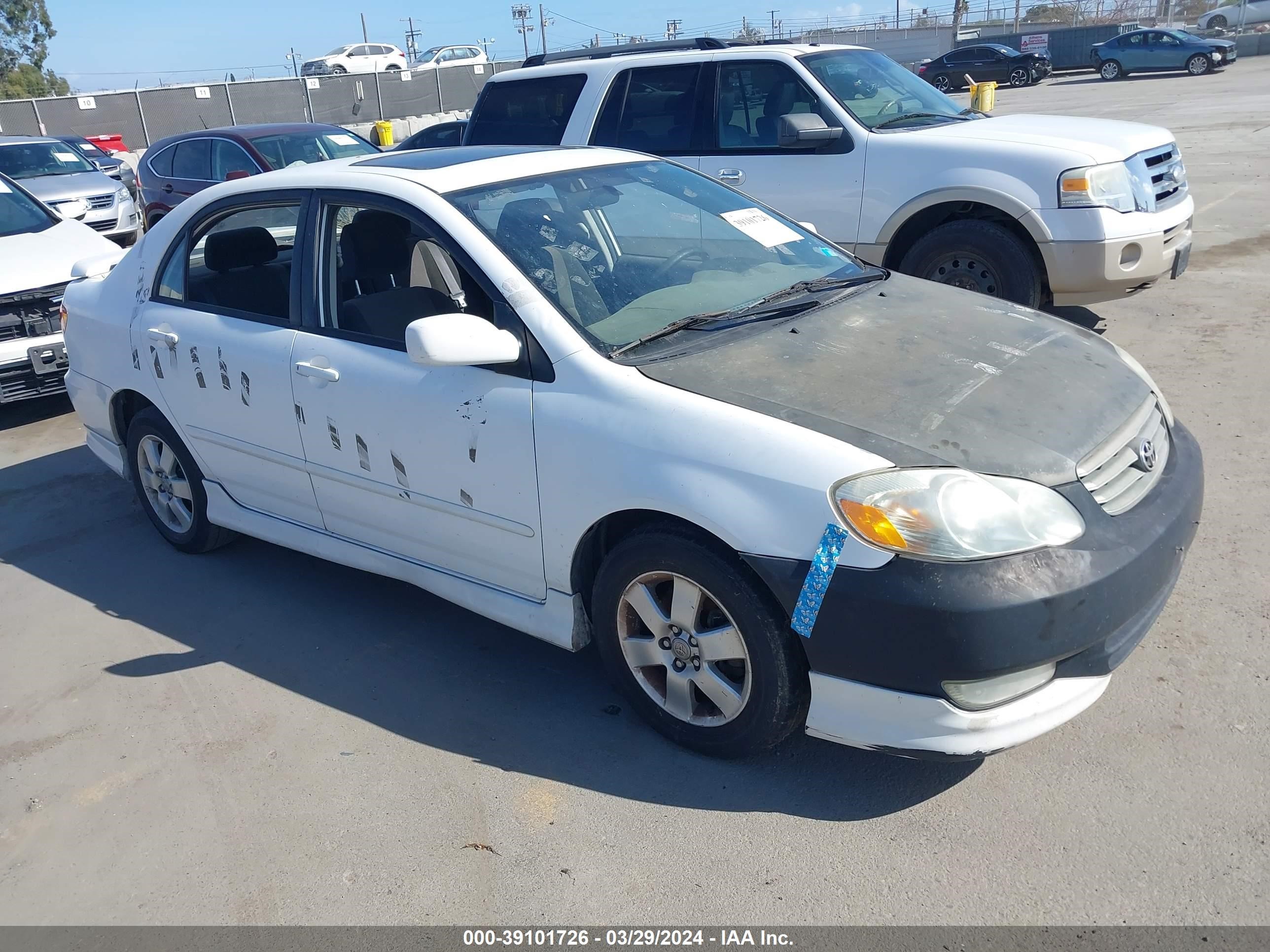 TOYOTA COROLLA 2004 1nxbr32e04z298102