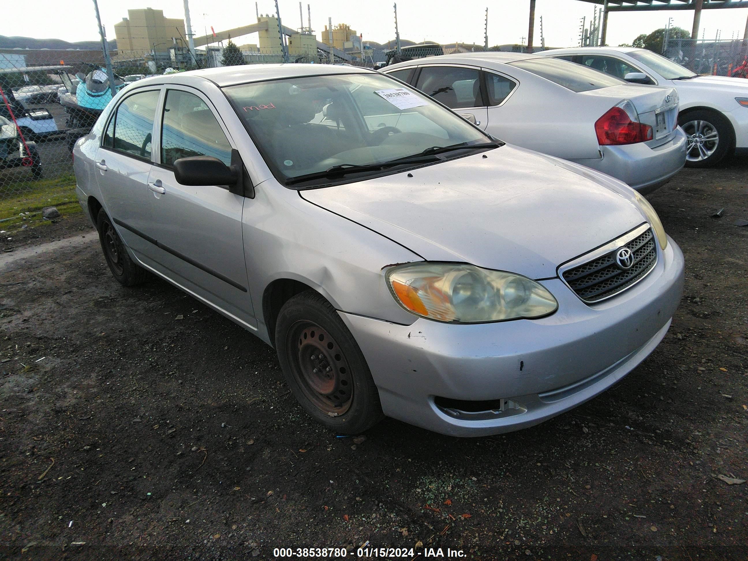 TOYOTA COROLLA 2005 1nxbr32e05z464300