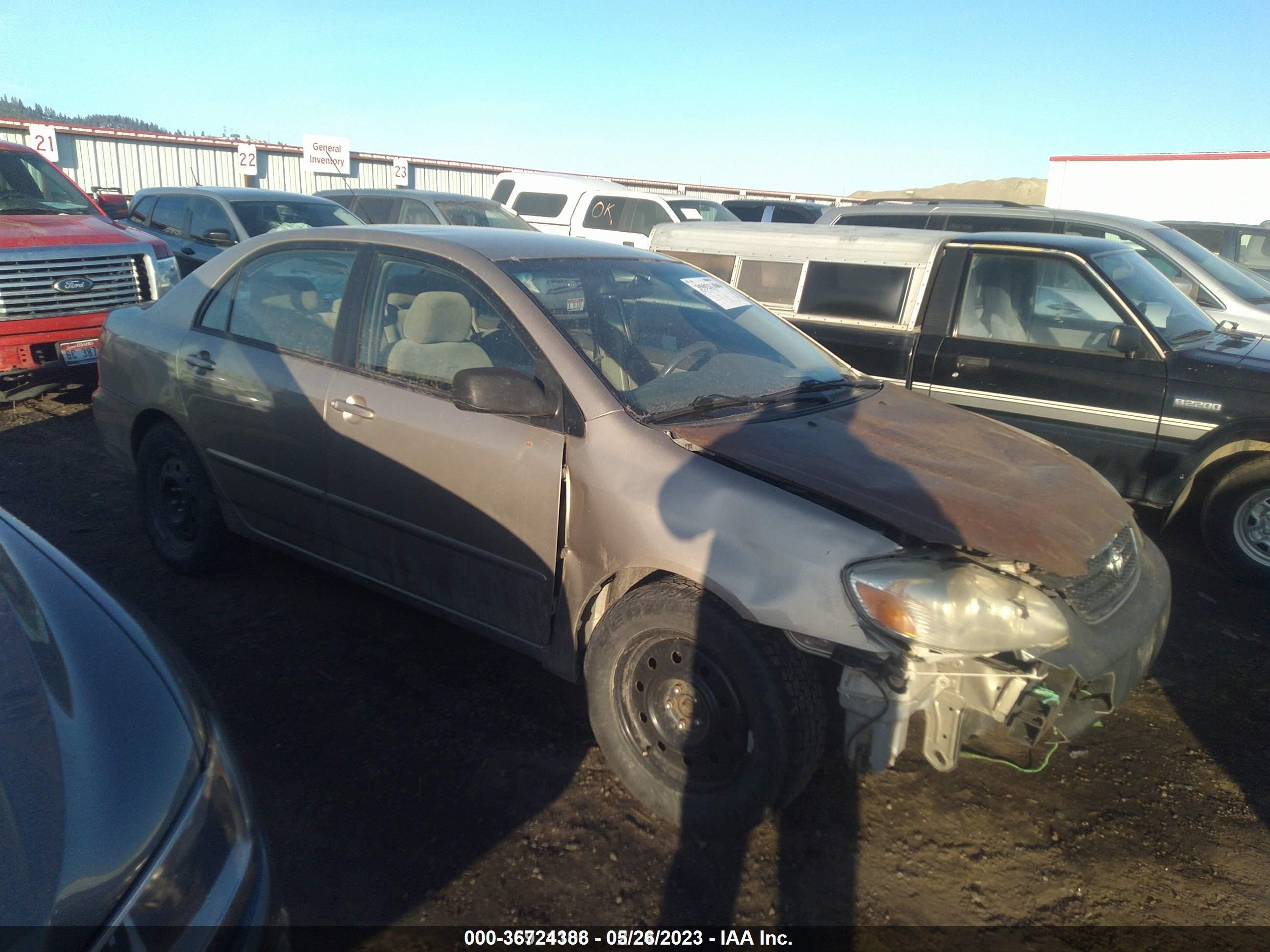 TOYOTA COROLLA 2007 1nxbr32e07z765930