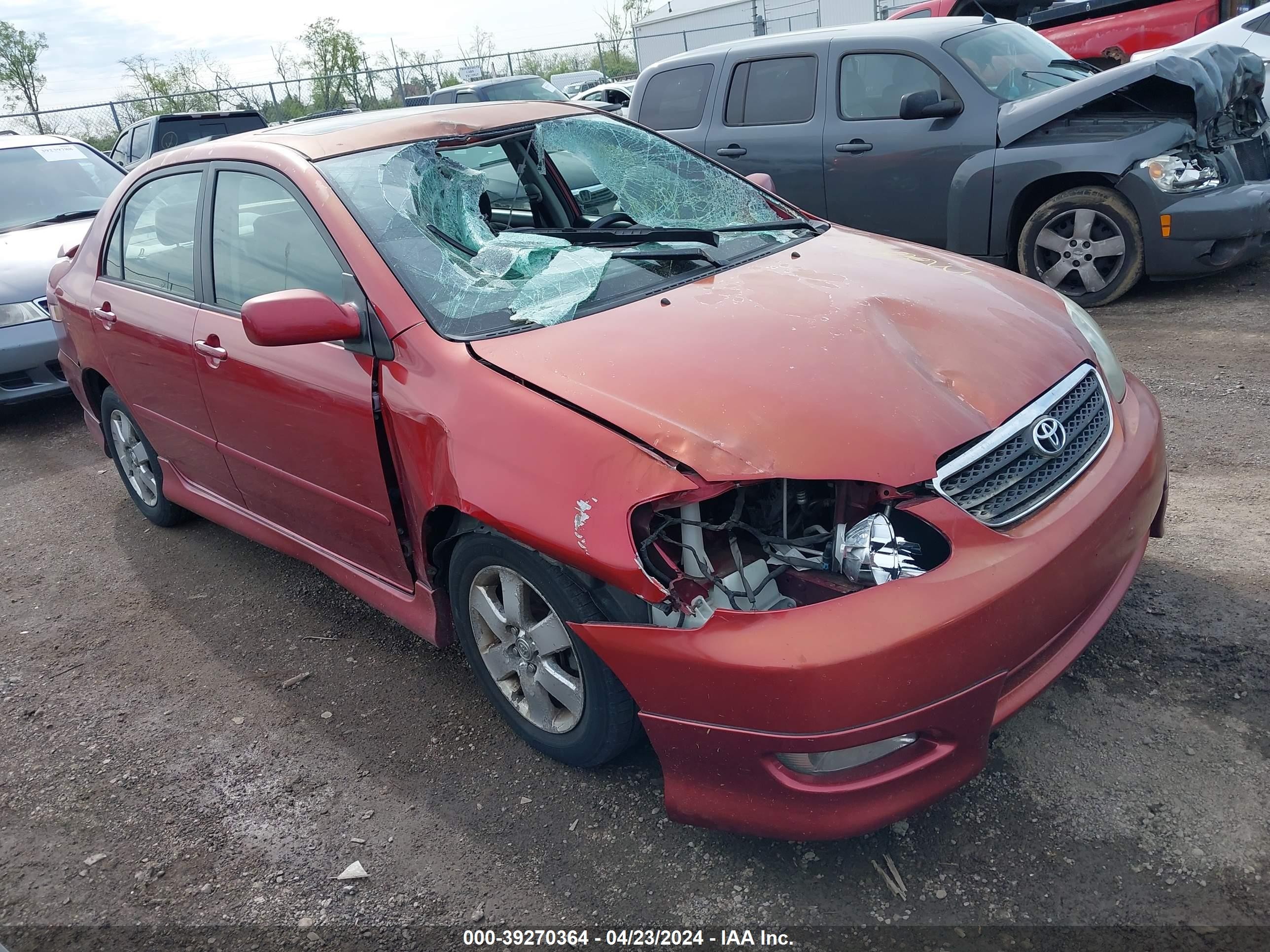 TOYOTA COROLLA 2007 1nxbr32e07z827696